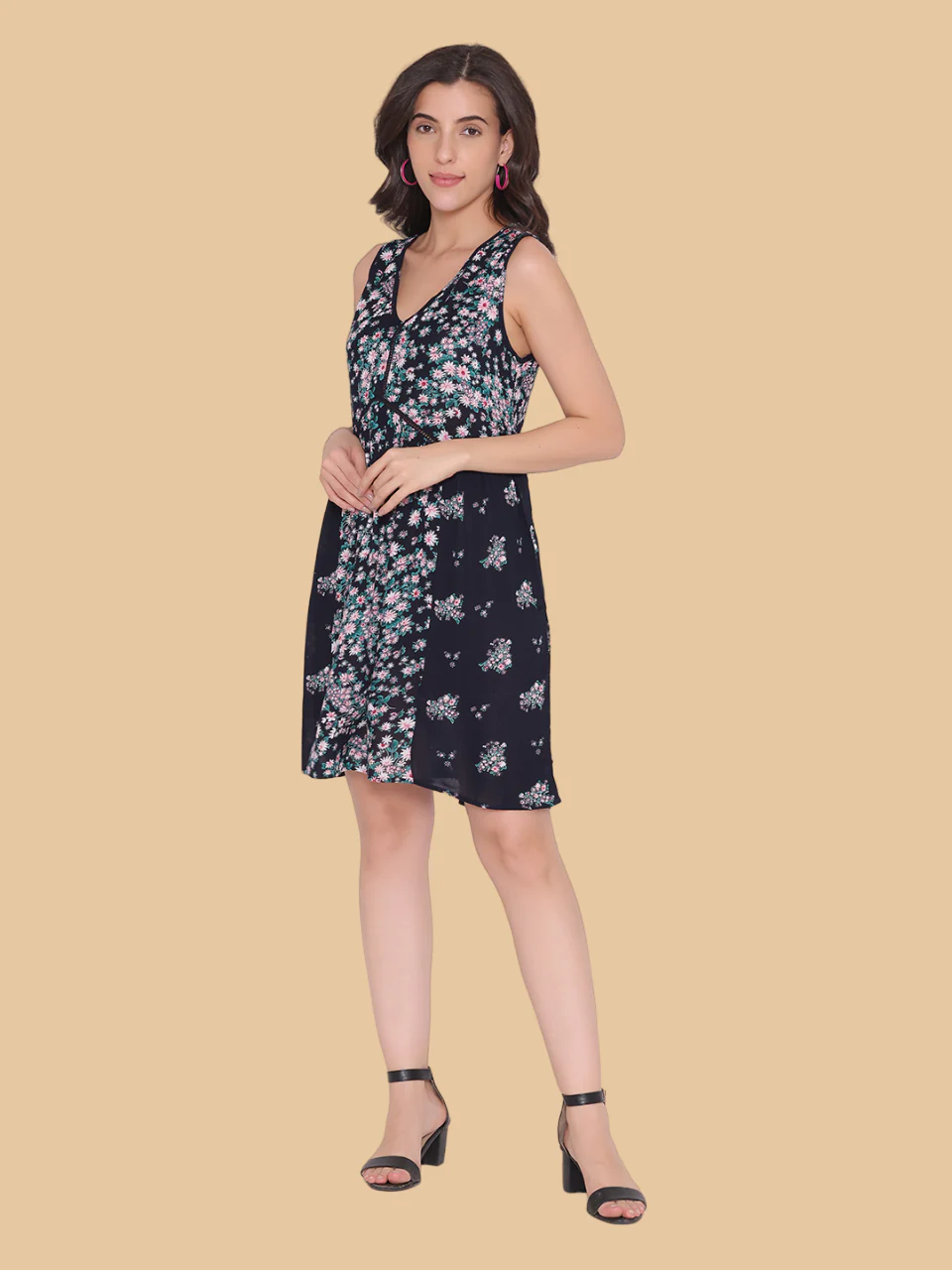 Flawless Trendy Women Mini Printed Dress | BLOOM - Image 6