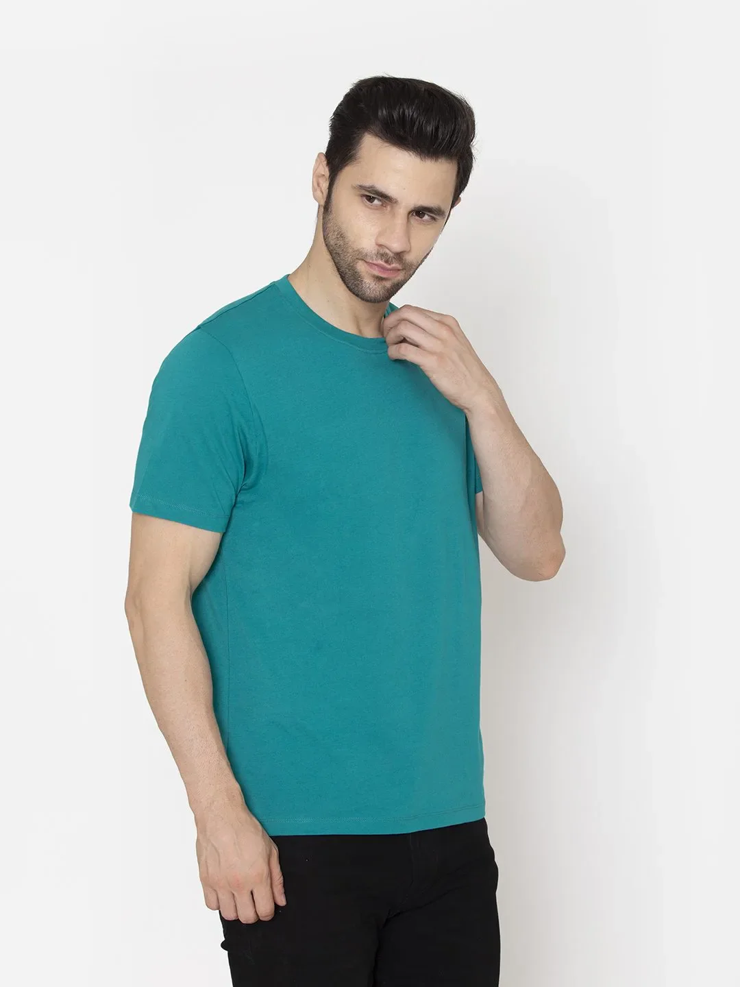 Flawless Men's Aquarius Cotton T-Shirt | FRIDAY - Image 3