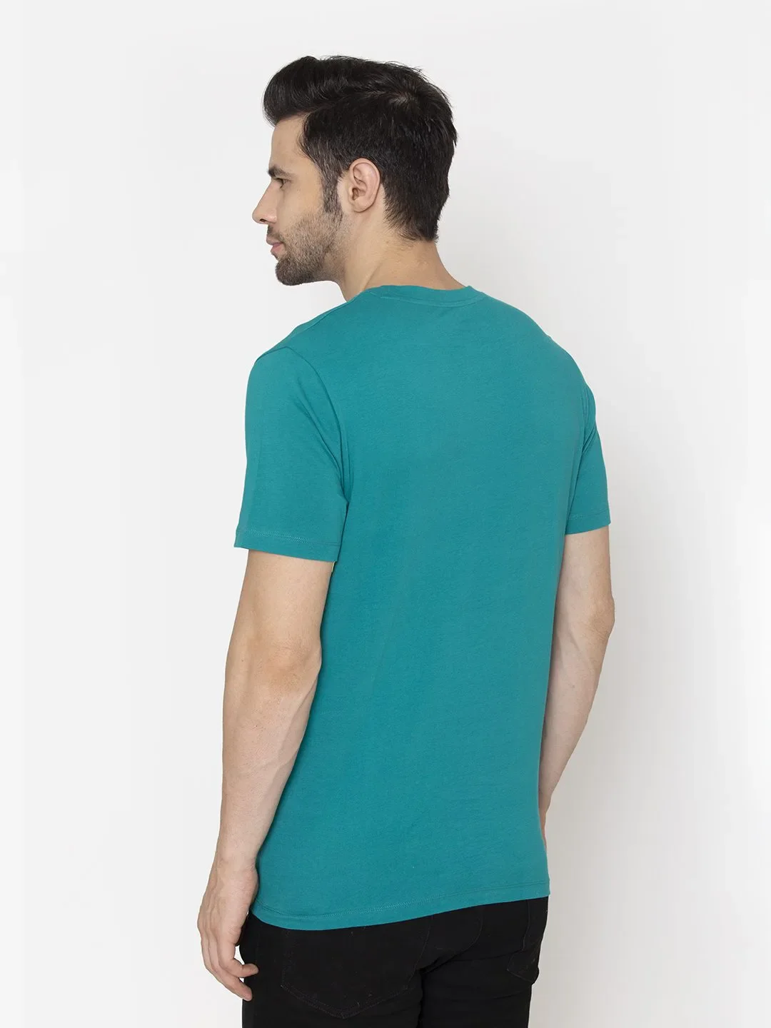 Flawless Men's Aquarius Cotton T-Shirt | FRIDAY - Image 5