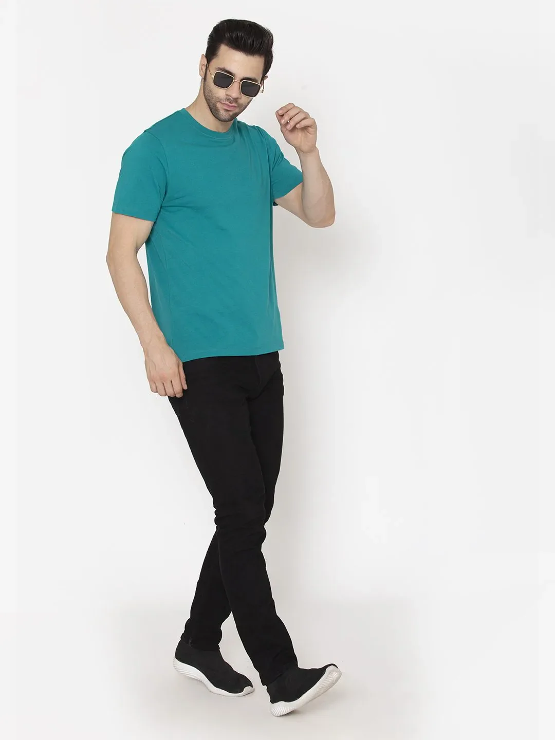 Flawless Men's Aquarius Cotton T-Shirt | FRIDAY - Image 6