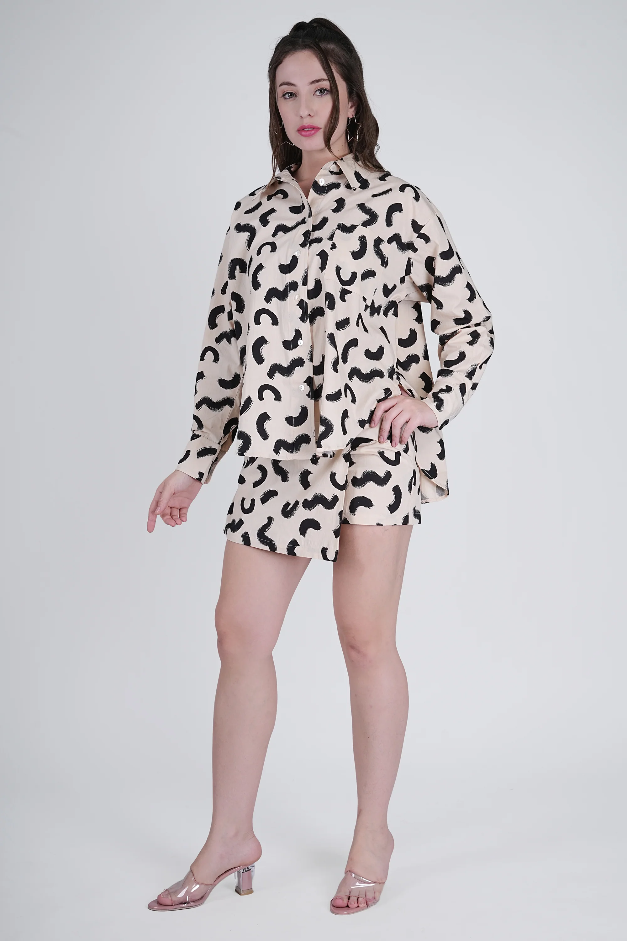 Beige Cord Set | Casual & Party Wear | Comfortable & Stylish - Image 3