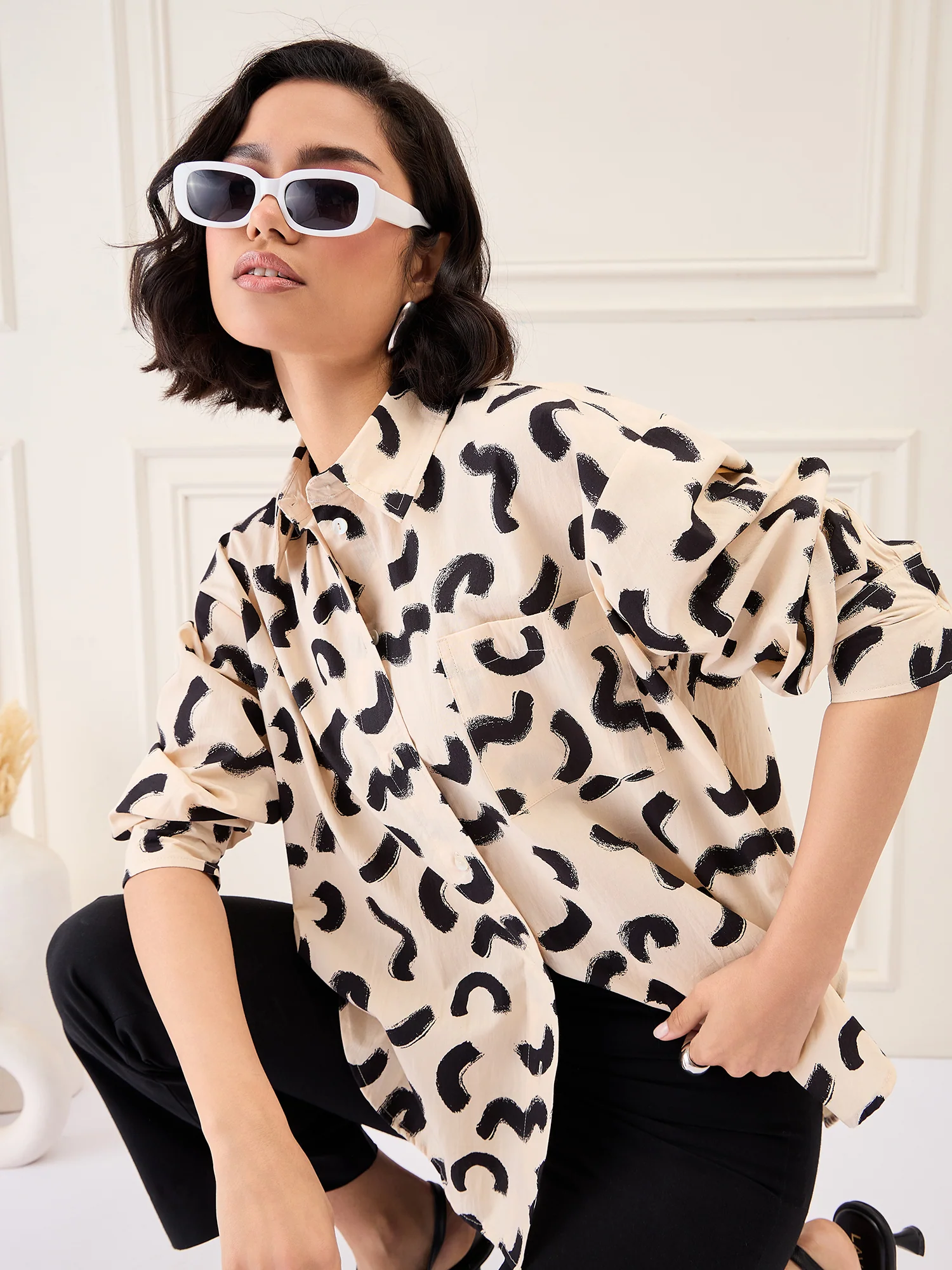 Beige Shirt for women | Casual & Party Wear - Image 5