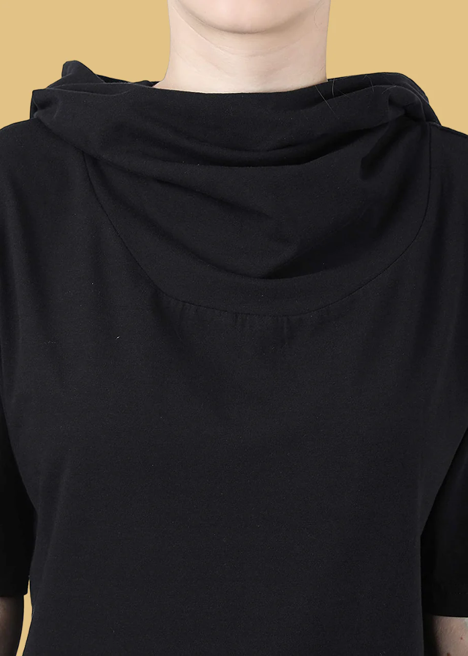 Flawless Women Casual Black Hoodie - Image 4