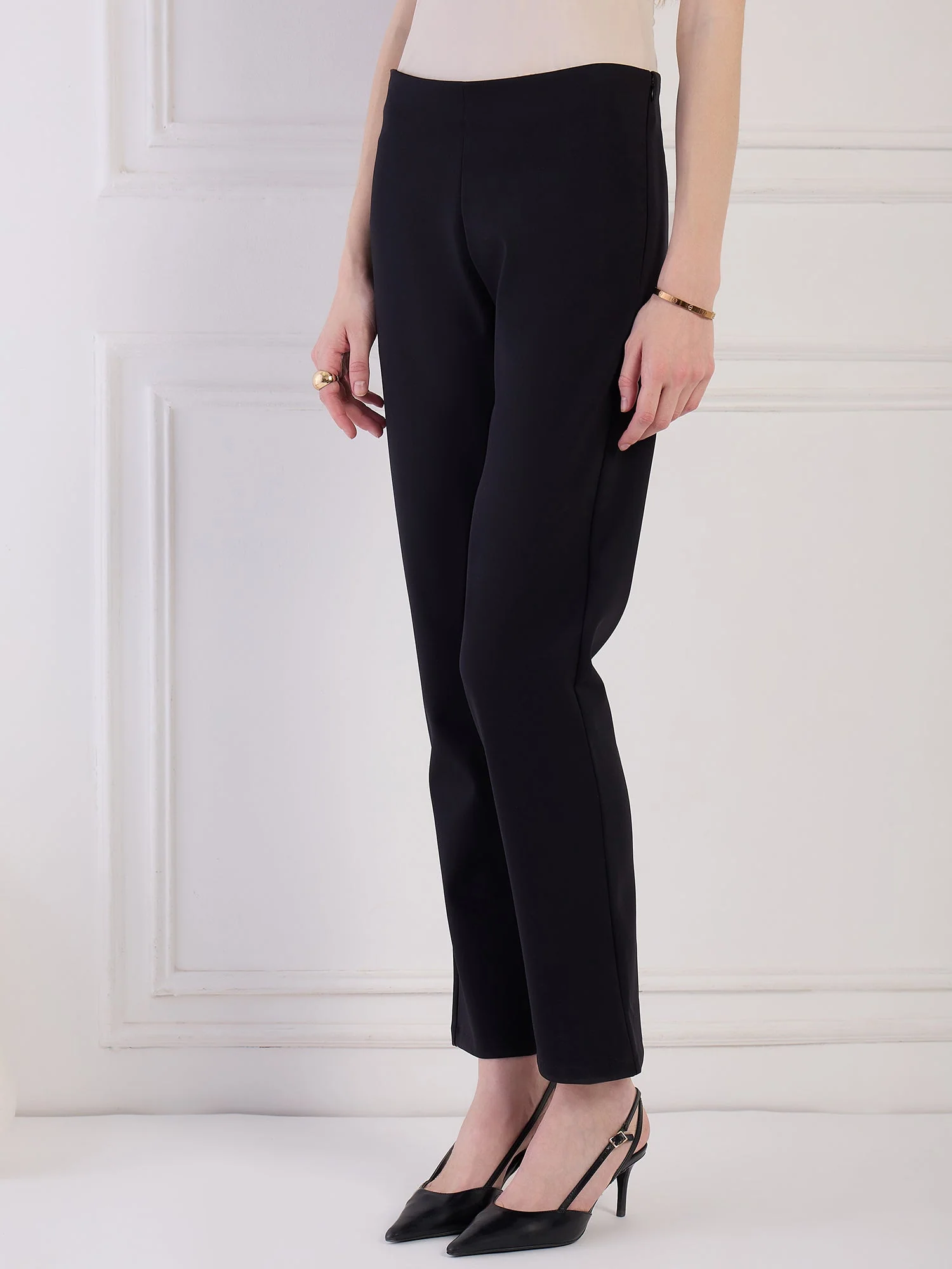 Black Imported Lycra Pant - Image 4