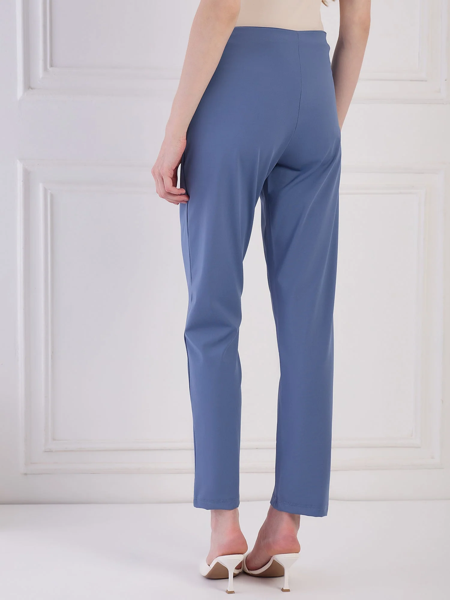 Blue Imported Lycra Pant - Image 3