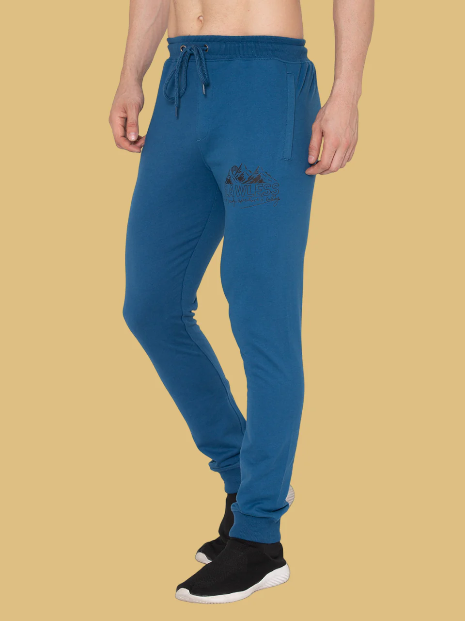 Flawless Men's Blue Casual Jogger - Image 3