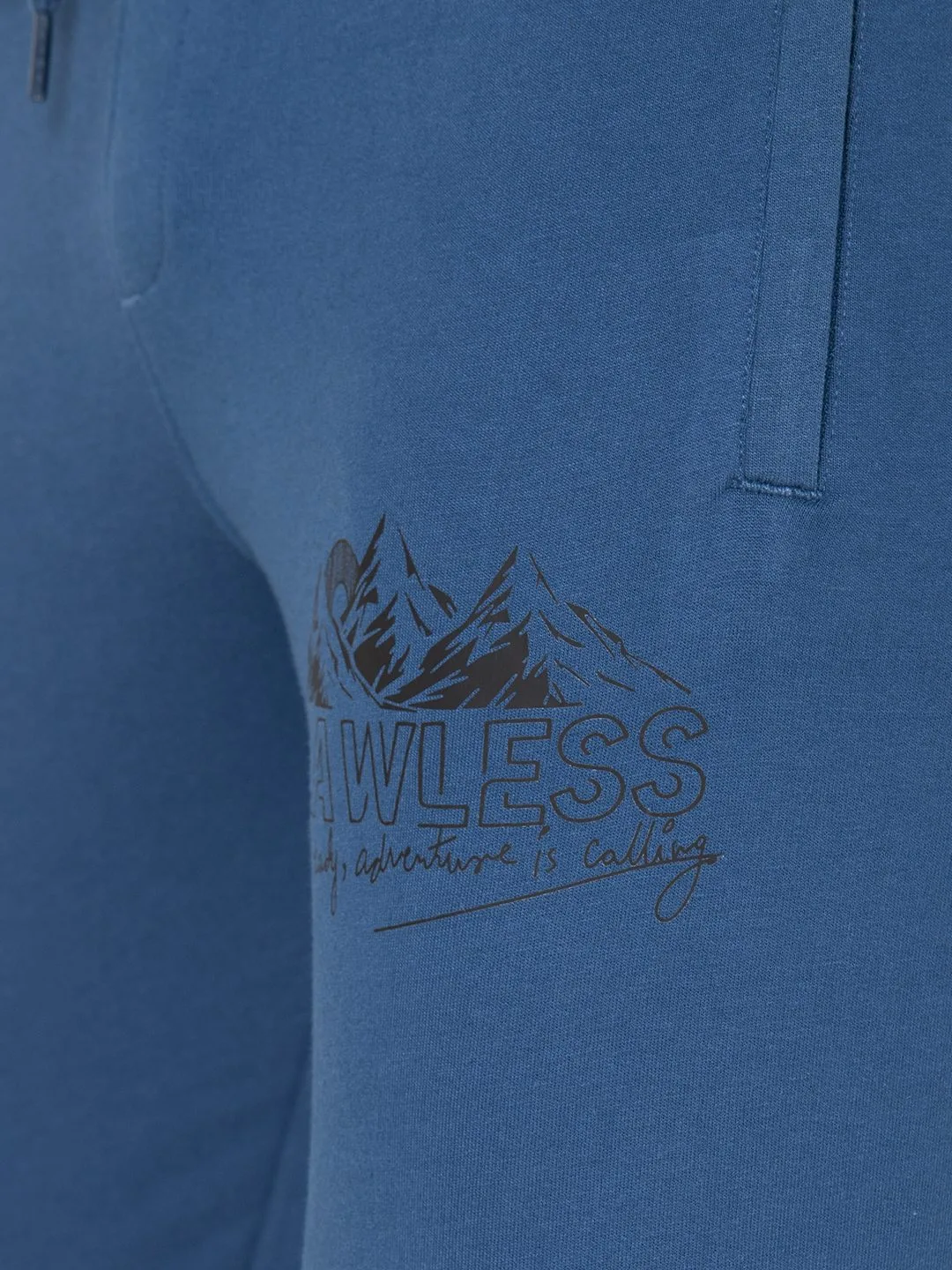 Flawless Men's Blue Casual Jogger - Image 5