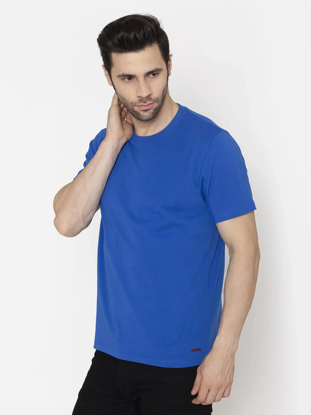 Flawless Men's Bold Blue T-Shirt | THURSDAY - Image 4