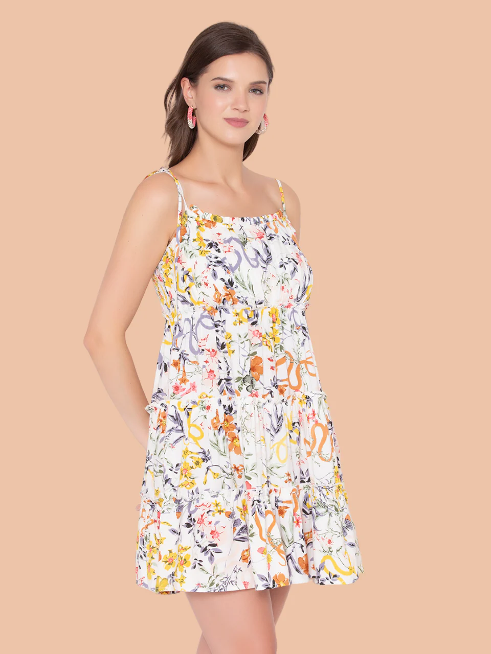 Flawless Women Fit And Floral Breezy Dress | BREEZA - Image 4