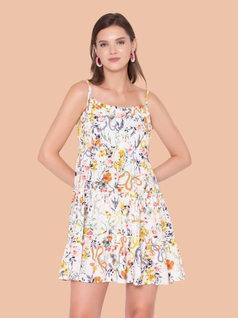 Flawless Women Fit And Floral Breezy Dress | BREEZA - Image 6