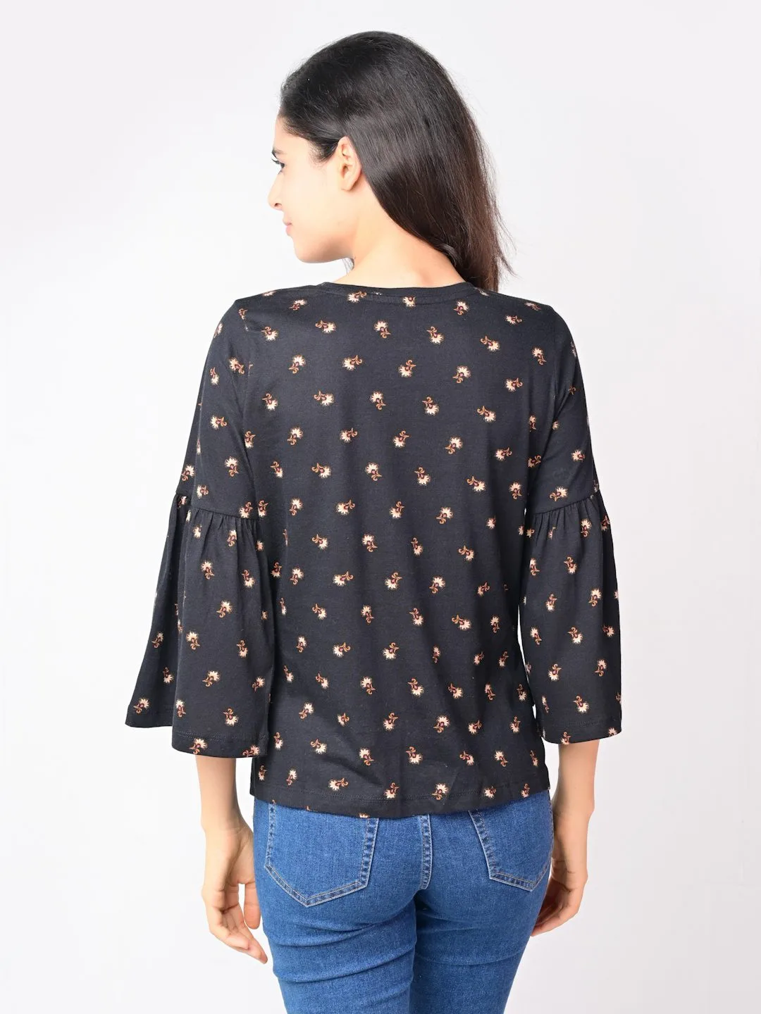Flawless Women Black Bum Crop Top - Image 5