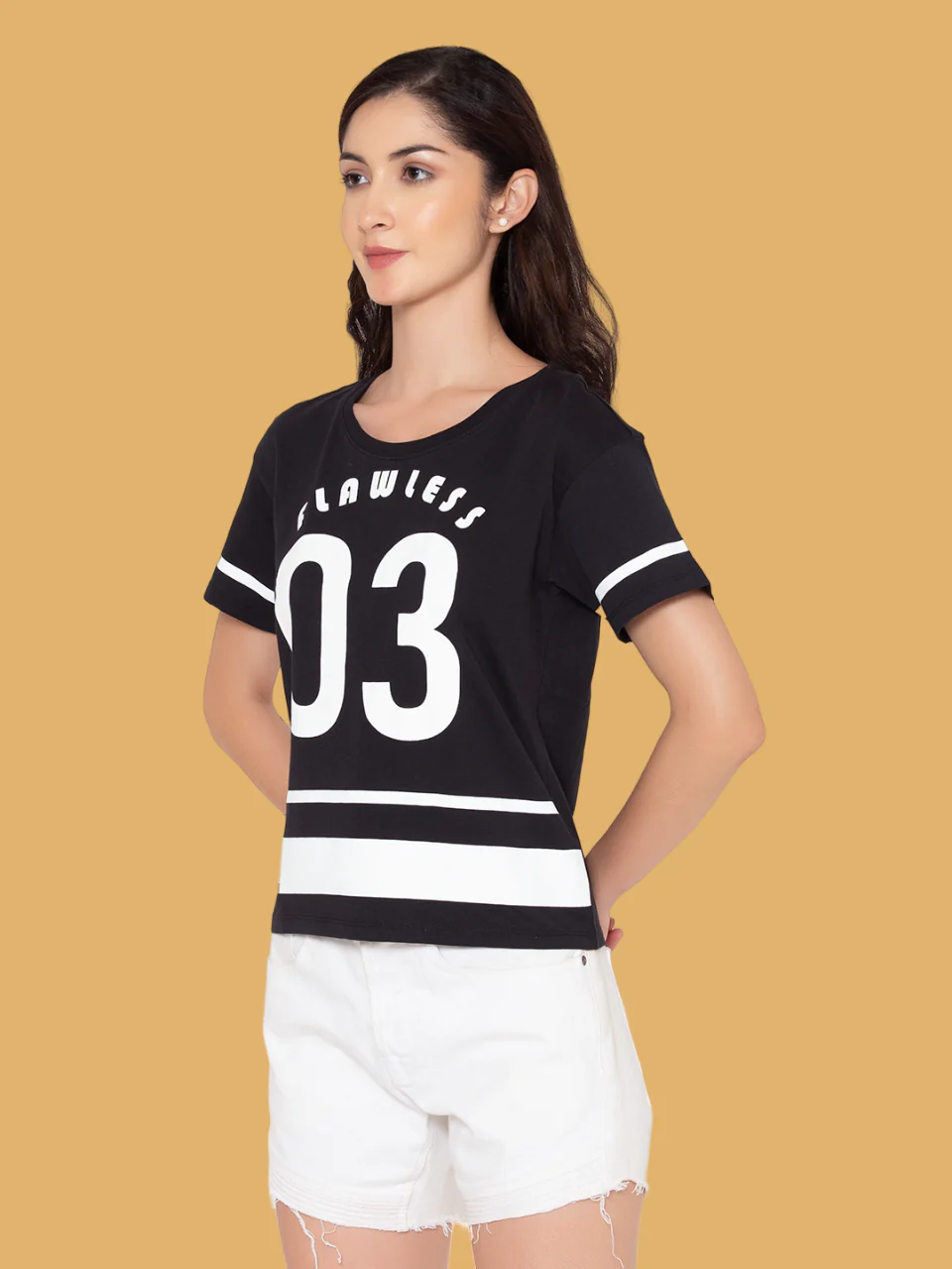 Flawless Women Bummer Cotton T-Shirt - Image 4
