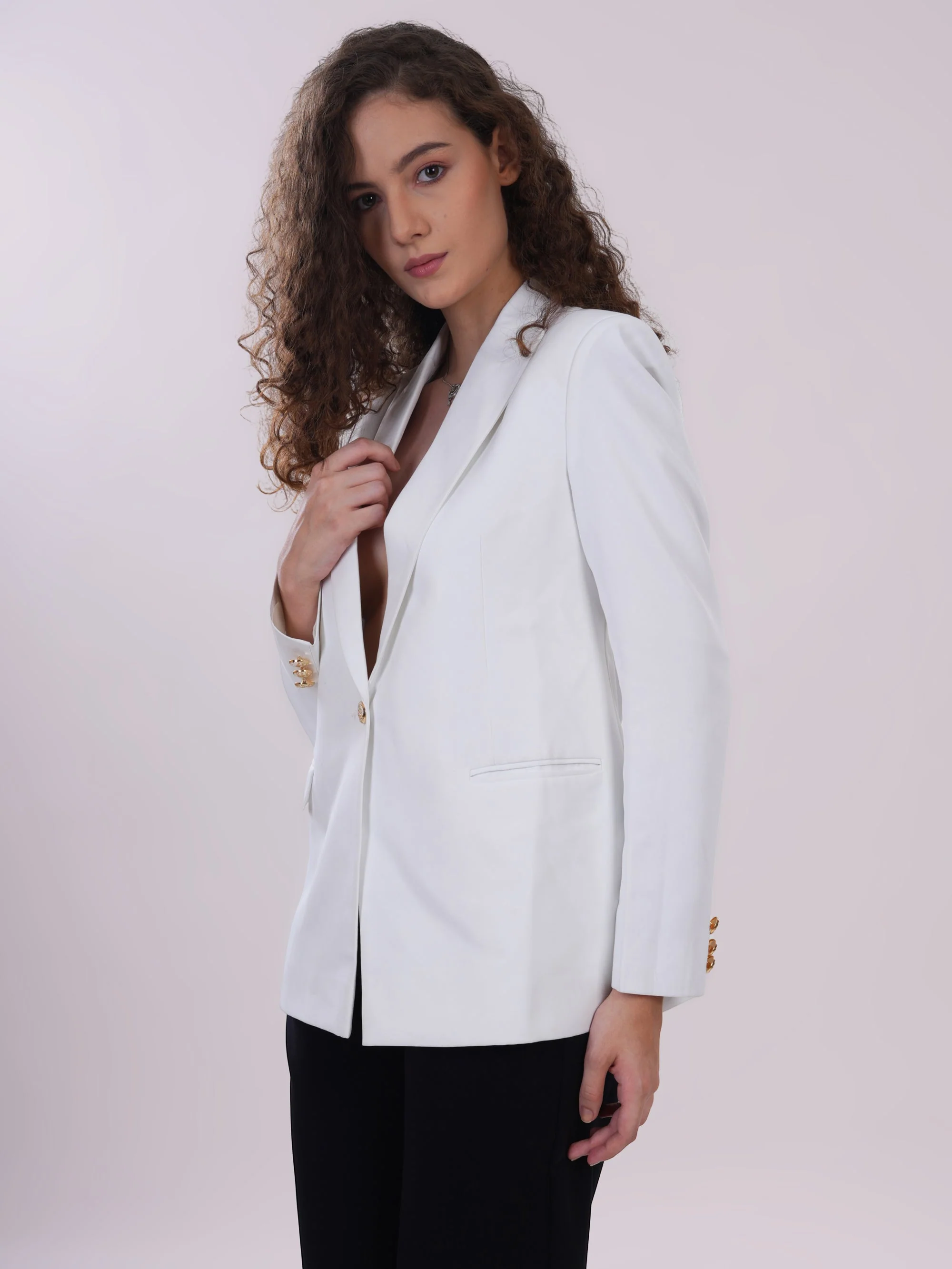 White Blazer – Pure Class, Bold Energy - Image 4