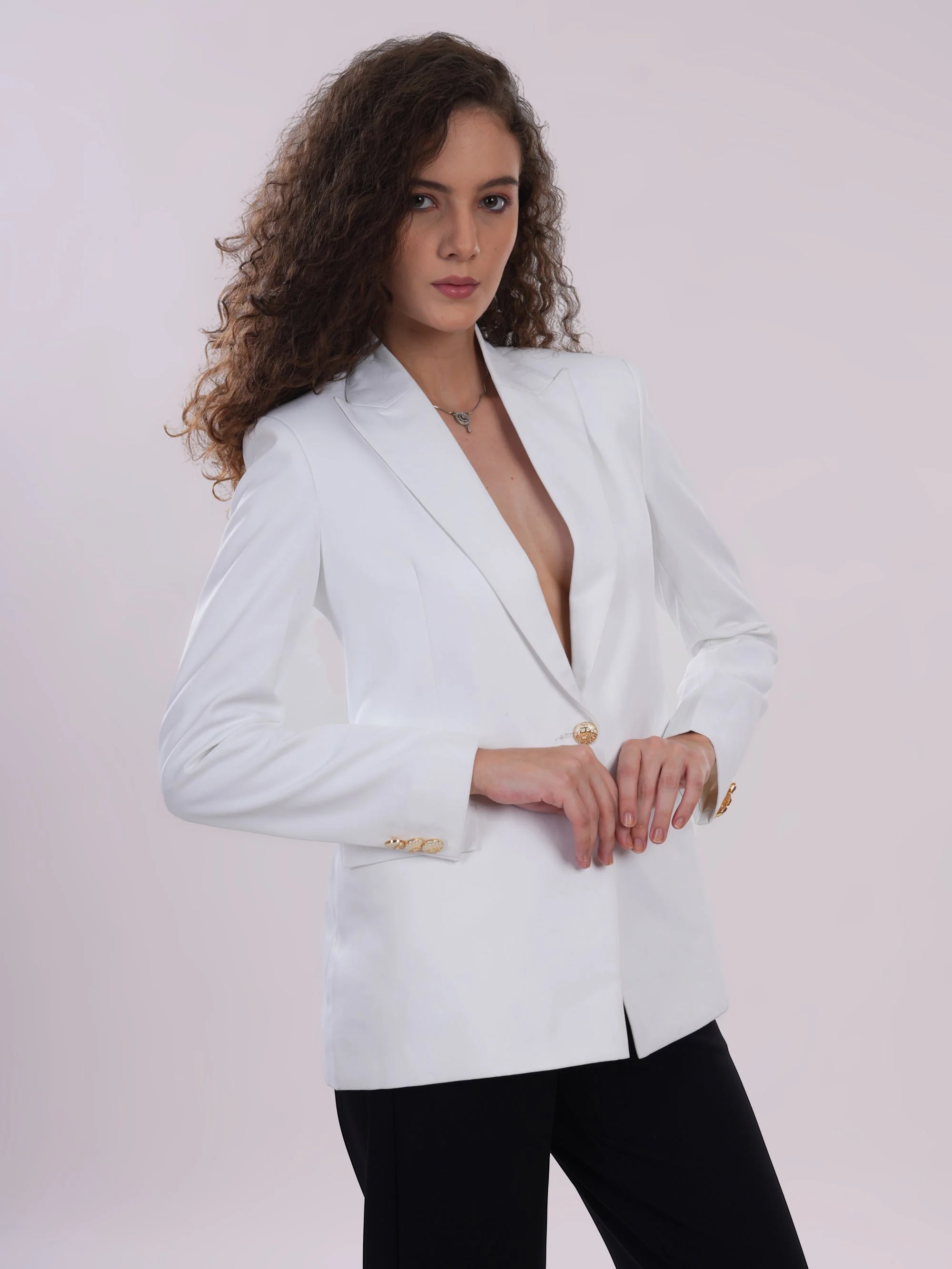 White Blazer – Pure Class, Bold Energy - Image 5
