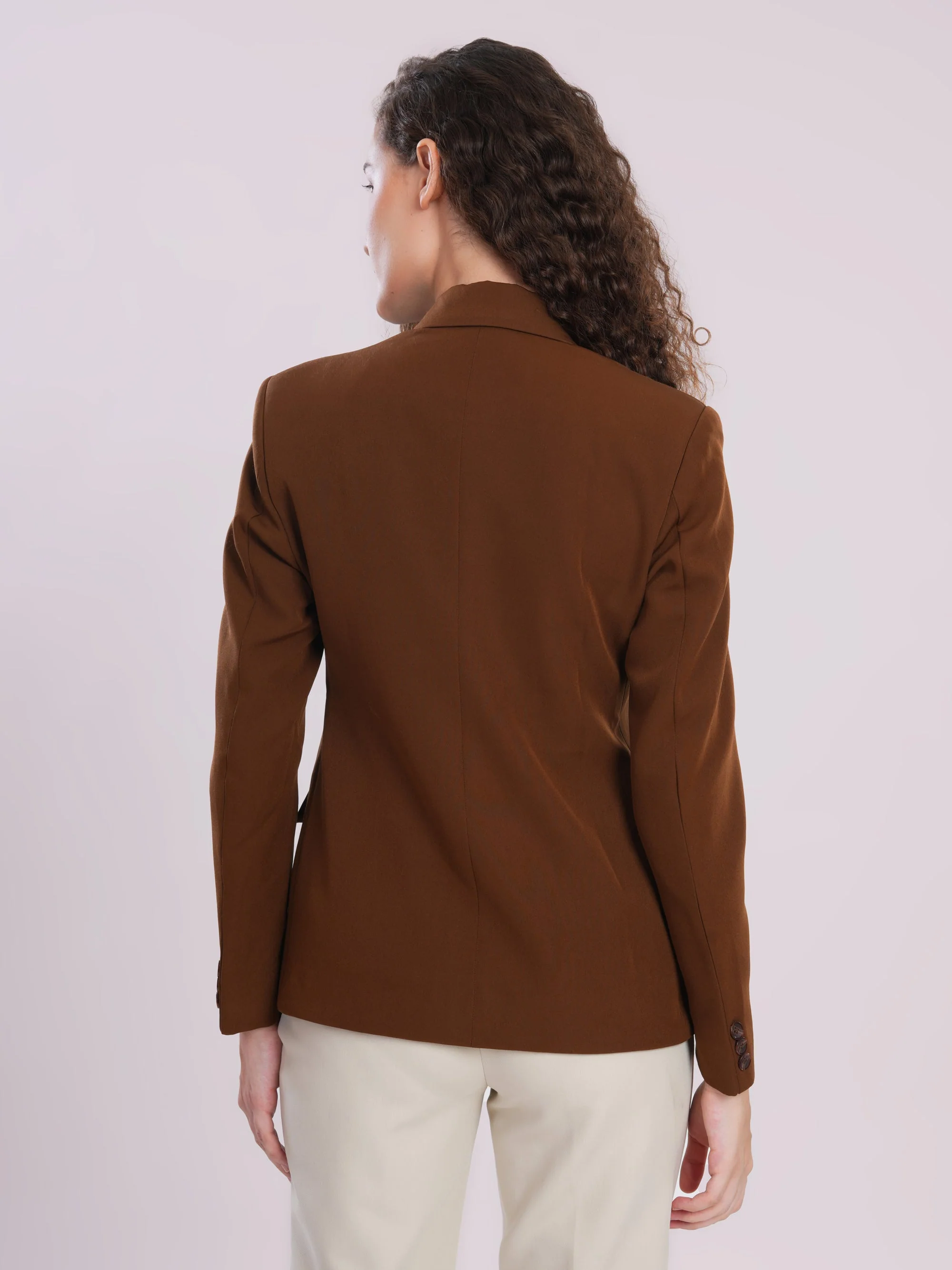 Chocolate Blazer – Rich Style, Timeless Luxury - Image 5