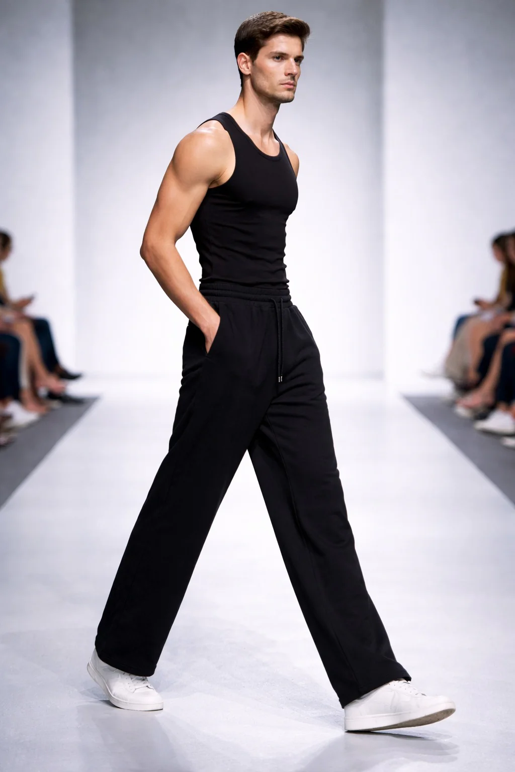 Flawless Black Straight trousers 3 - Image 3