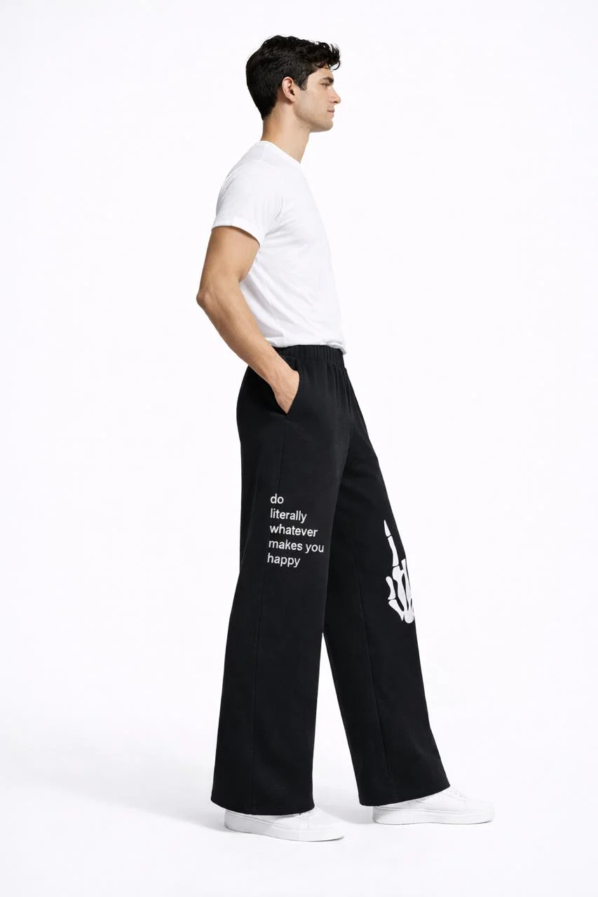 Flawless Black Straight  trousers 2 - Image 3