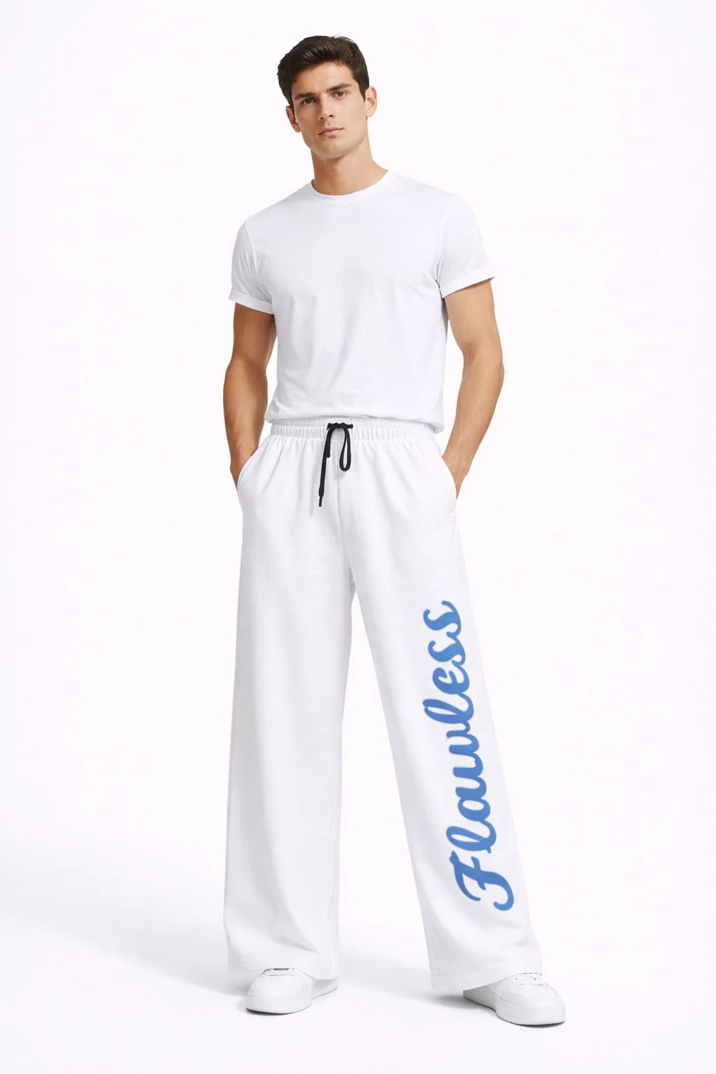 Flawless White Straight trousers 5 - Image 3