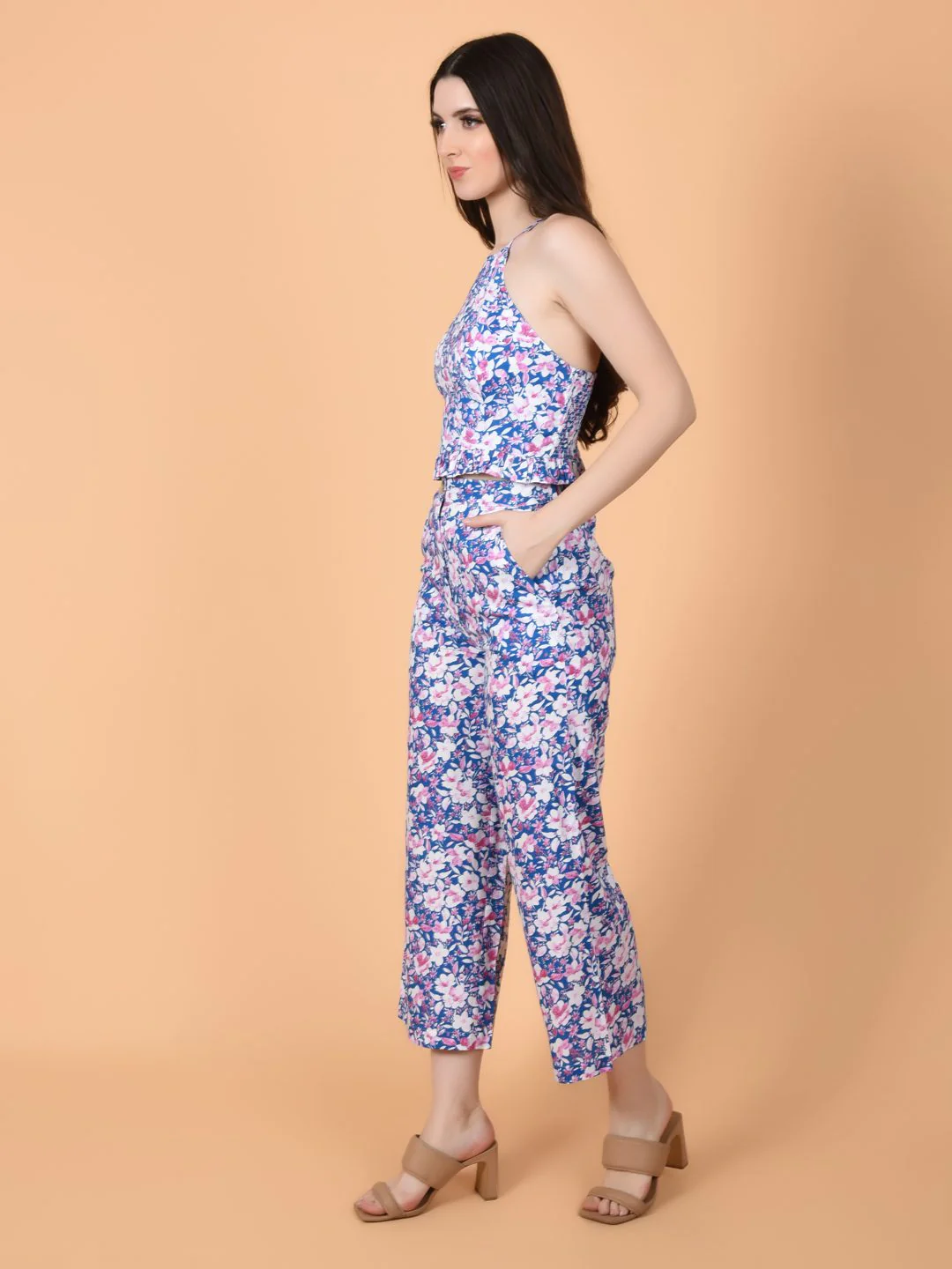 Flawless Trendy Floral Print Women Co-Ord Set | HAILY - Image 3