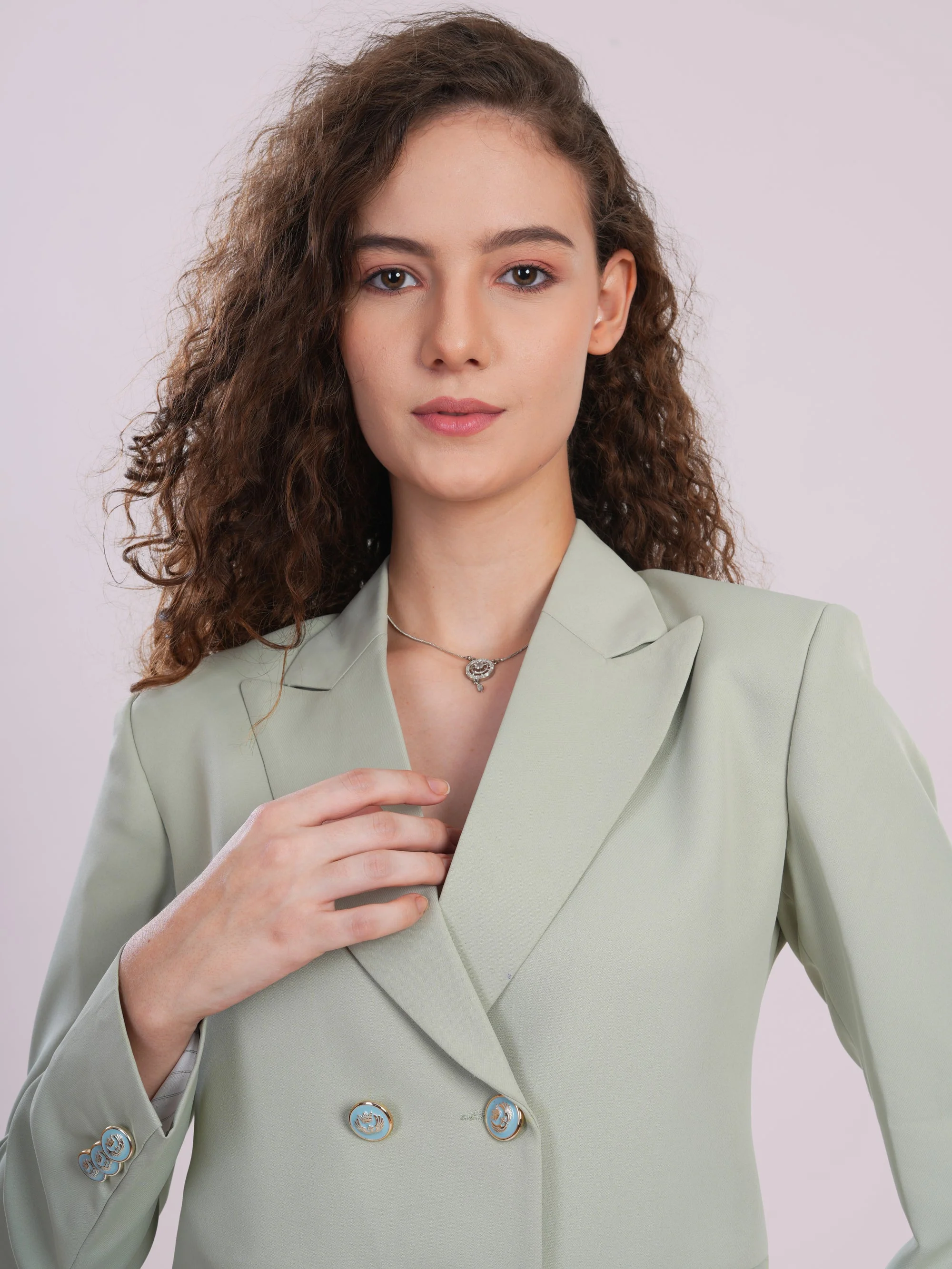Teal blazer - Image 4