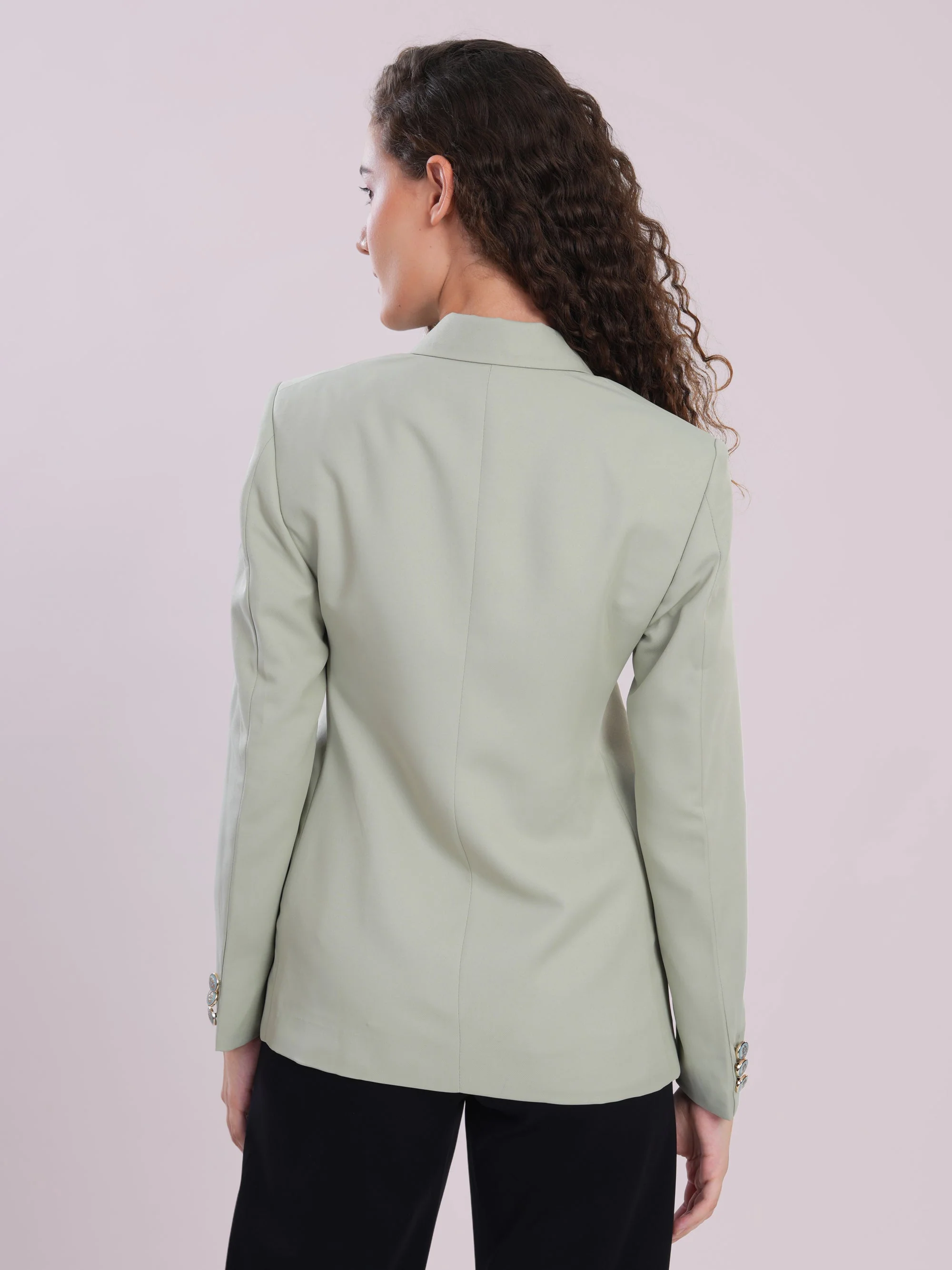 Teal blazer - Image 5