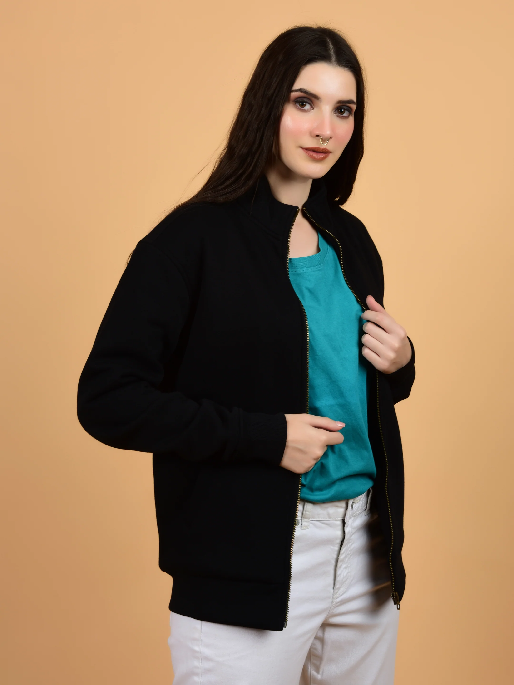 Flawless Women Printed Bomber Jacket - Image 3