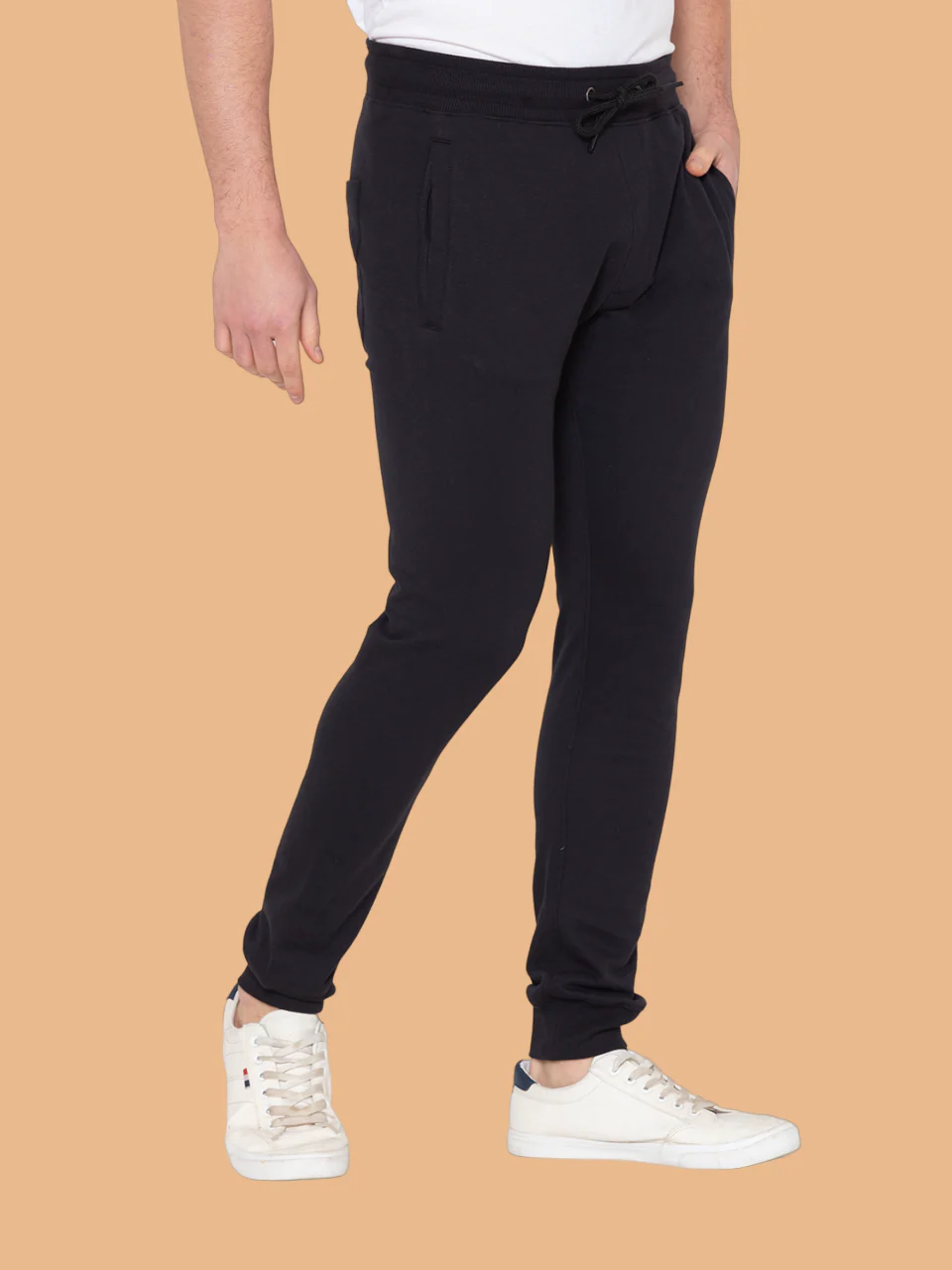 Flawless Men's Black solid Jogger - Image 3