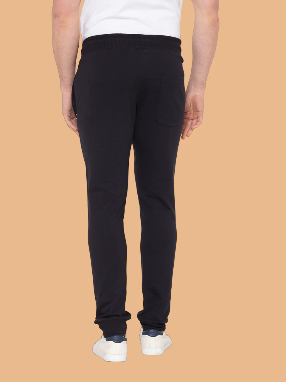 Flawless Men's Black solid Jogger - Image 4