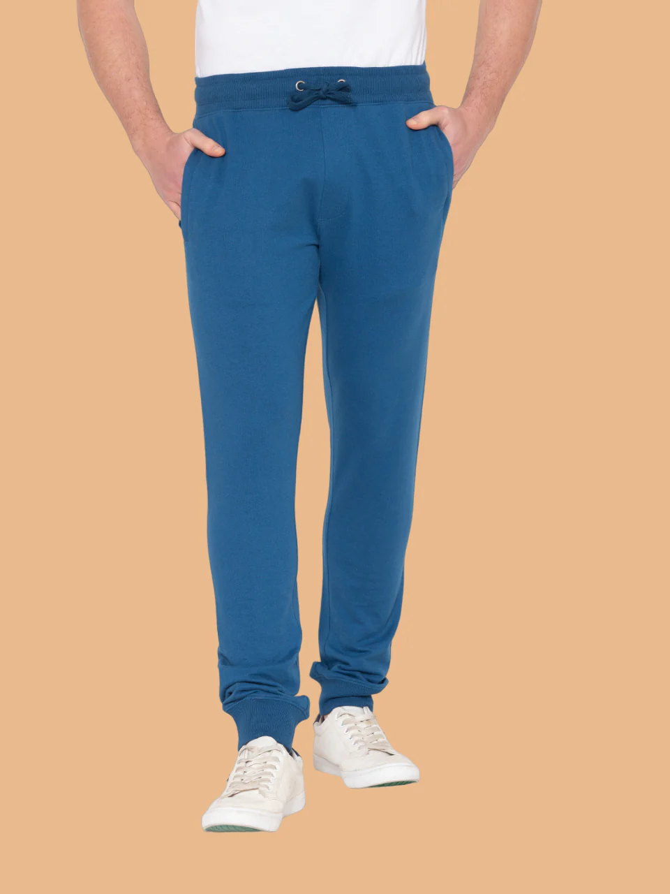 Flawless Men's Solid Blue Jogger