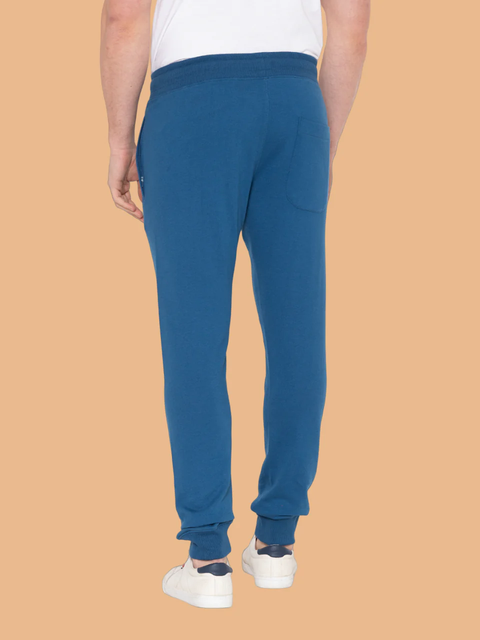Flawless Men's Solid Blue Jogger - Image 2