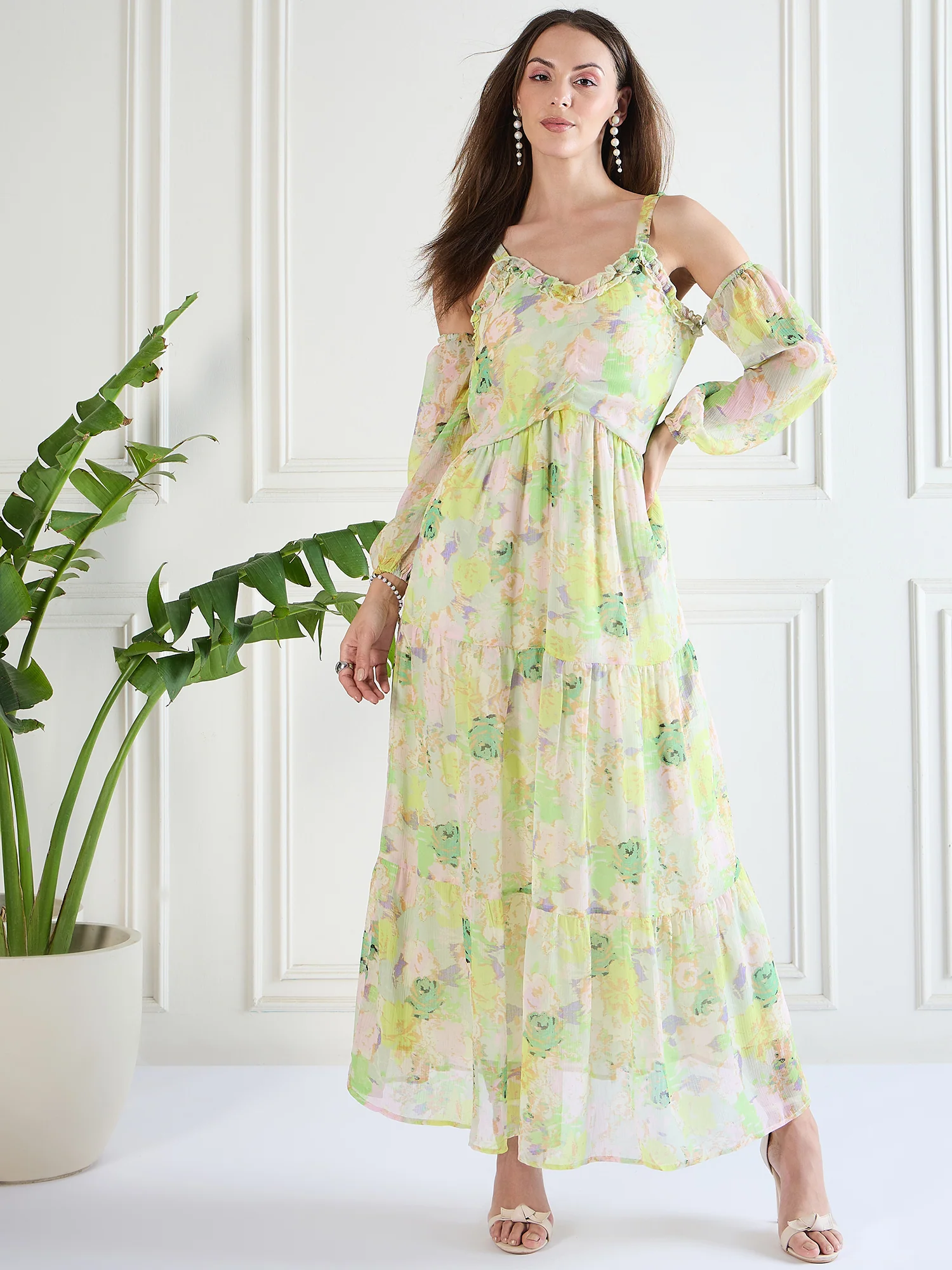 Flawless Multiway Fit And Flare Pretty Dress For Women | SUNSHINE - Image 3