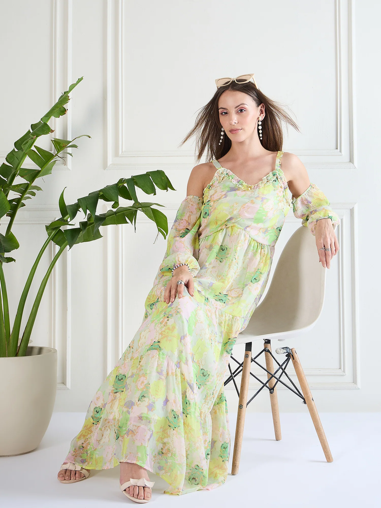 Flawless Multiway Fit And Flare Pretty Dress For Women | SUNSHINE - Image 5