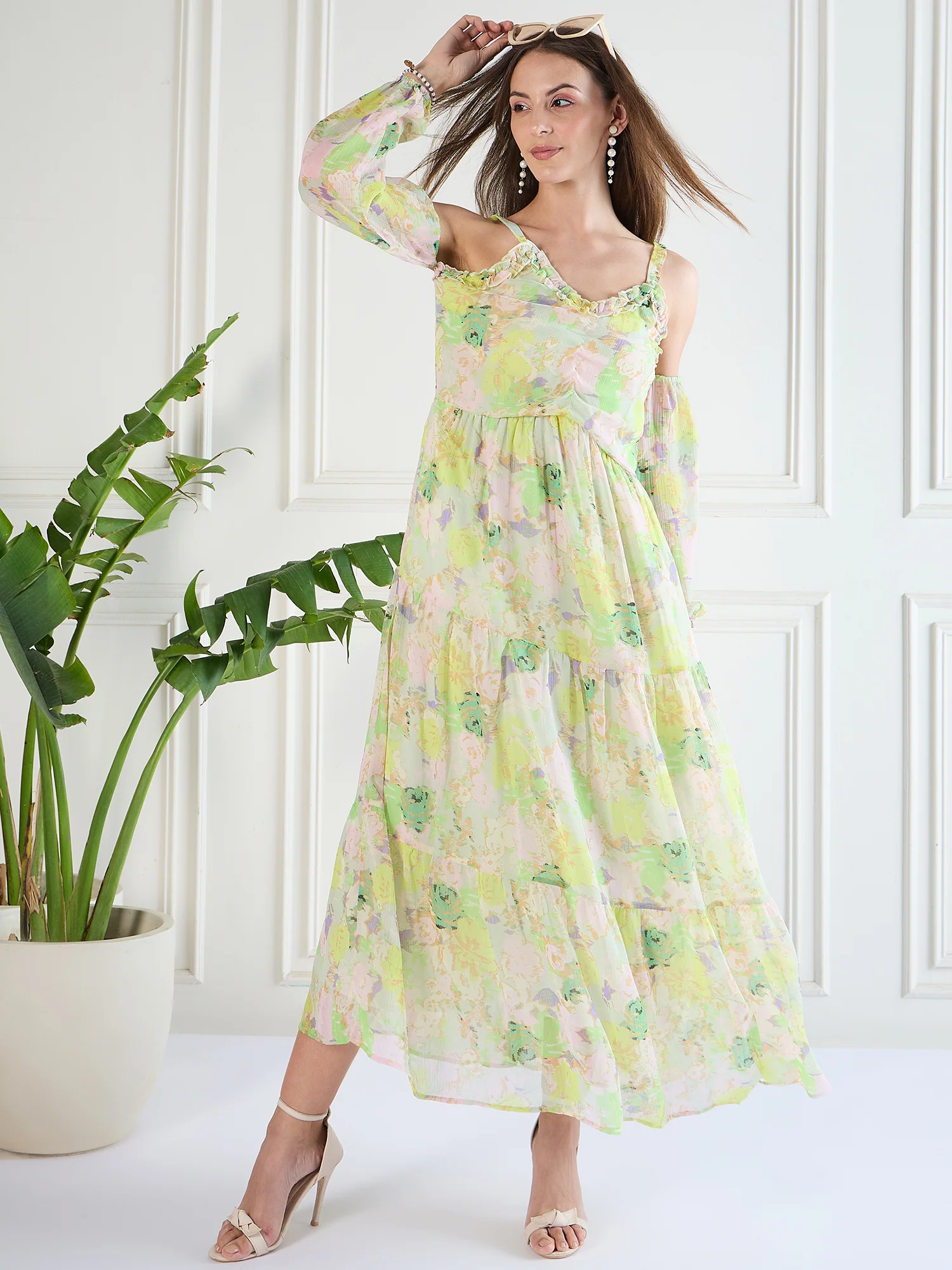 Flawless Multiway Fit And Flare Pretty Dress For Women | SUNSHINE - Image 6