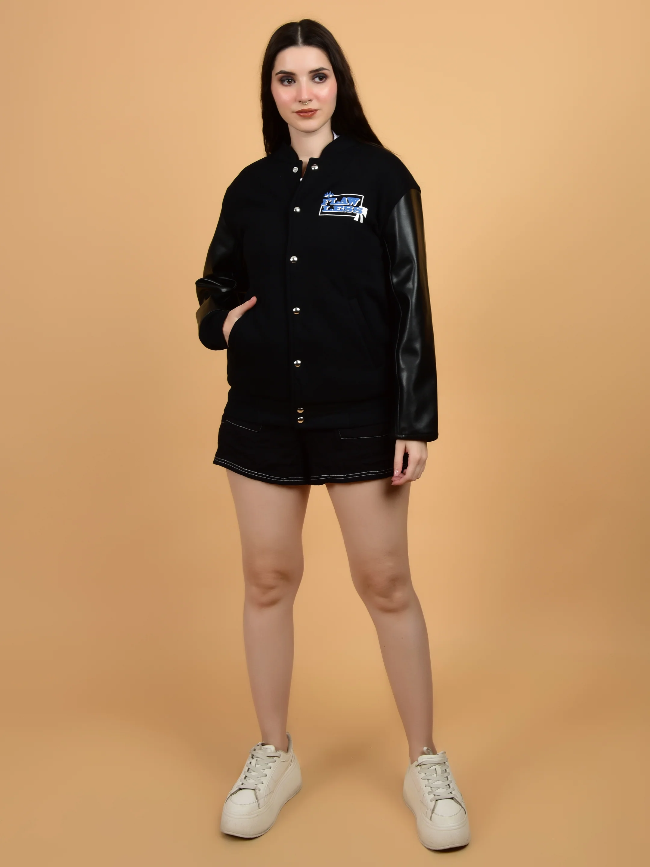 Flawless Printed Bomber Jackets for Women - Image 3