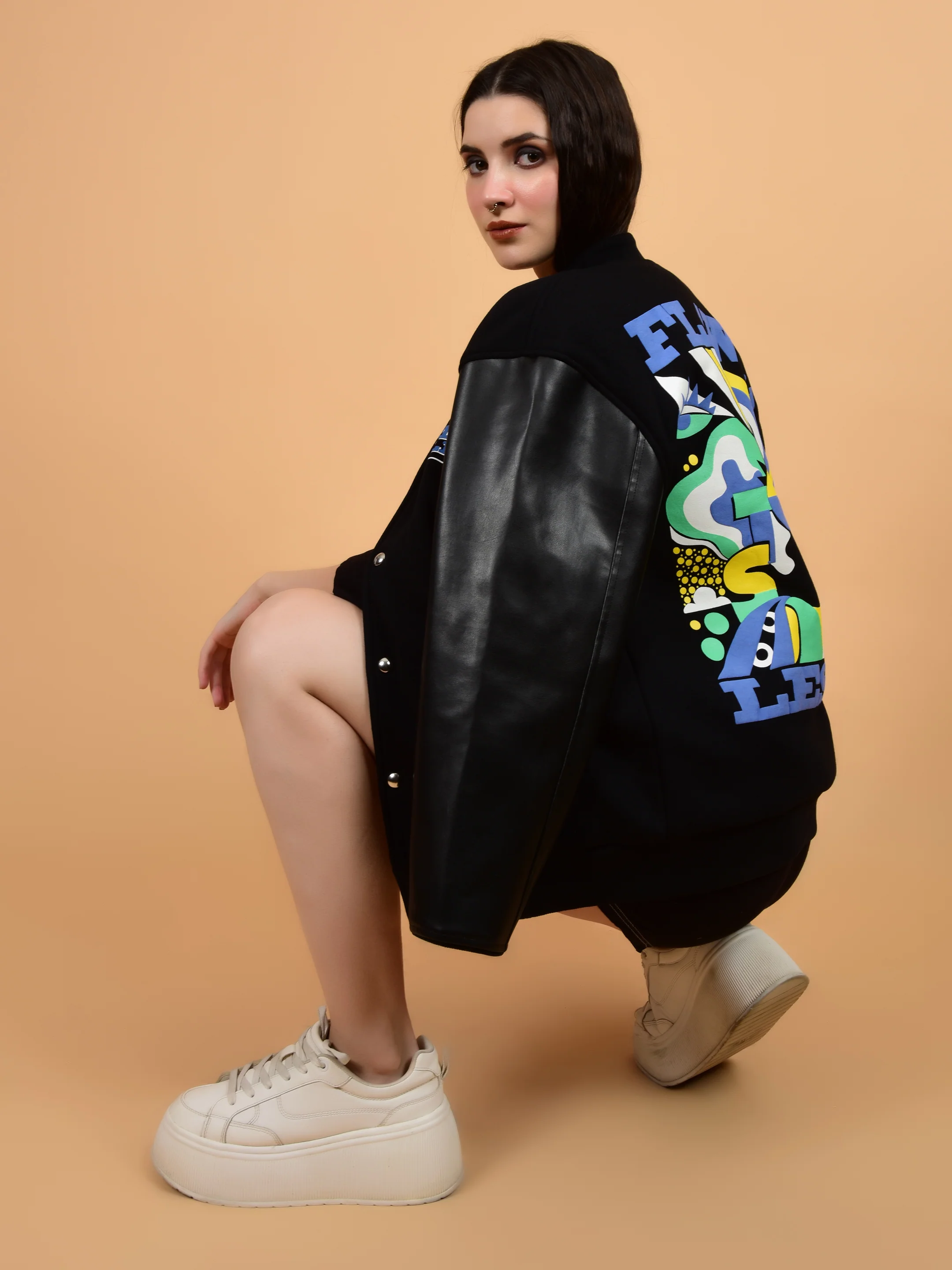 Flawless Printed Bomber Jackets for Women - Image 6