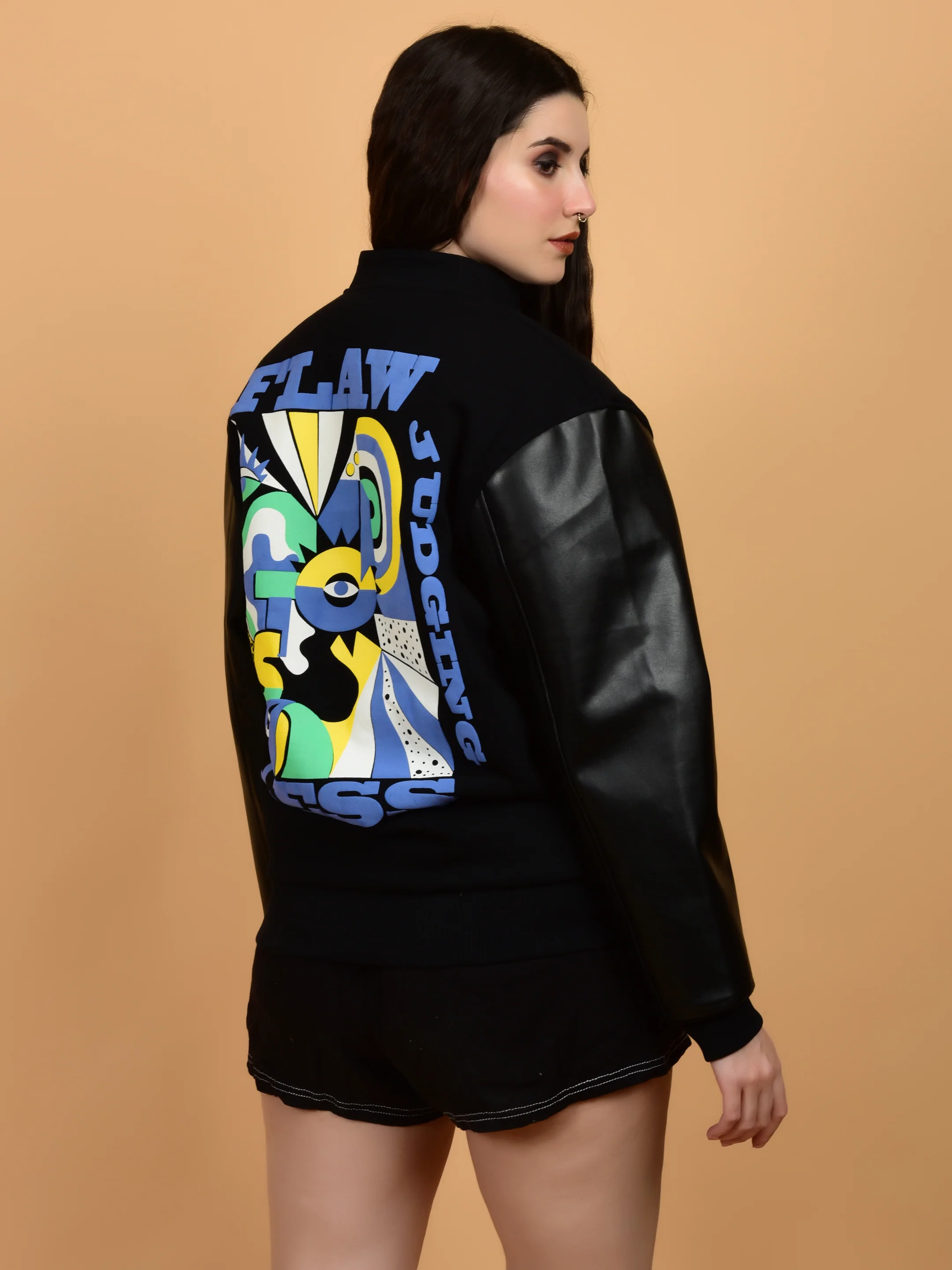 Flawless Printed Bomber Jackets for Women - Image 9
