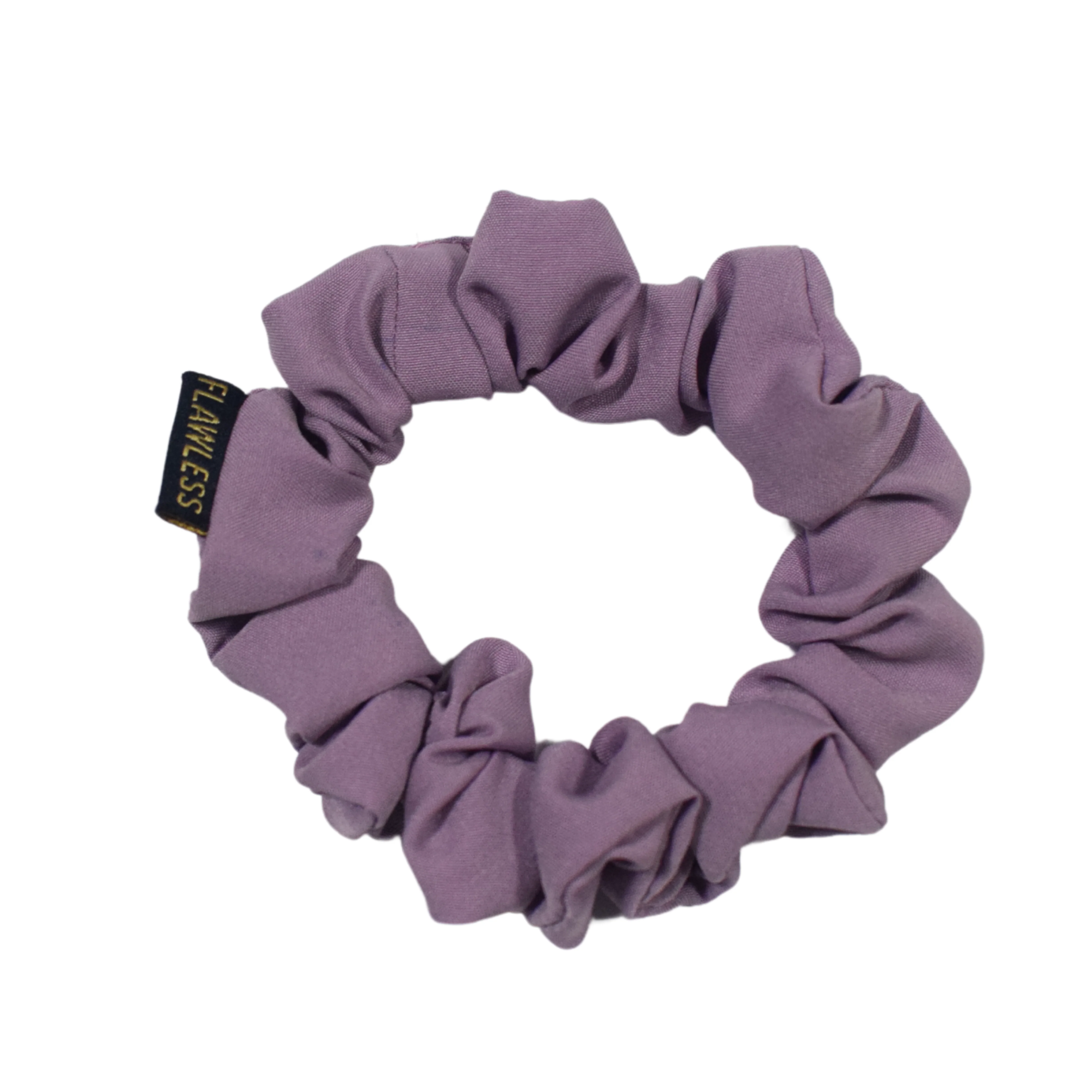 Flawless Soft Polycrepe Lavendra Scrunchies (Set of 2) - Image 4