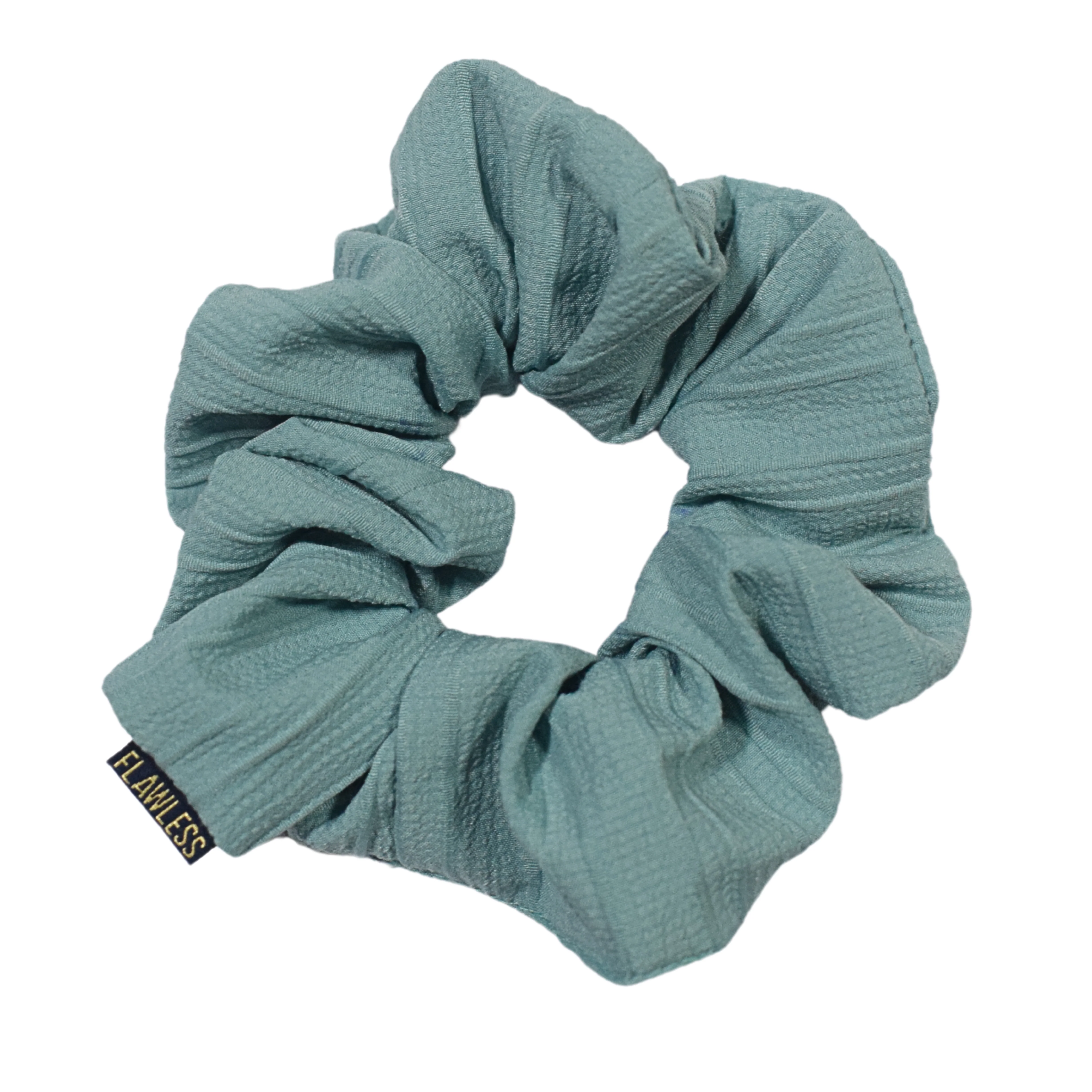 Flawless Soft Sugarcane-Crape Scrunchies -Set of 2 - Image 3