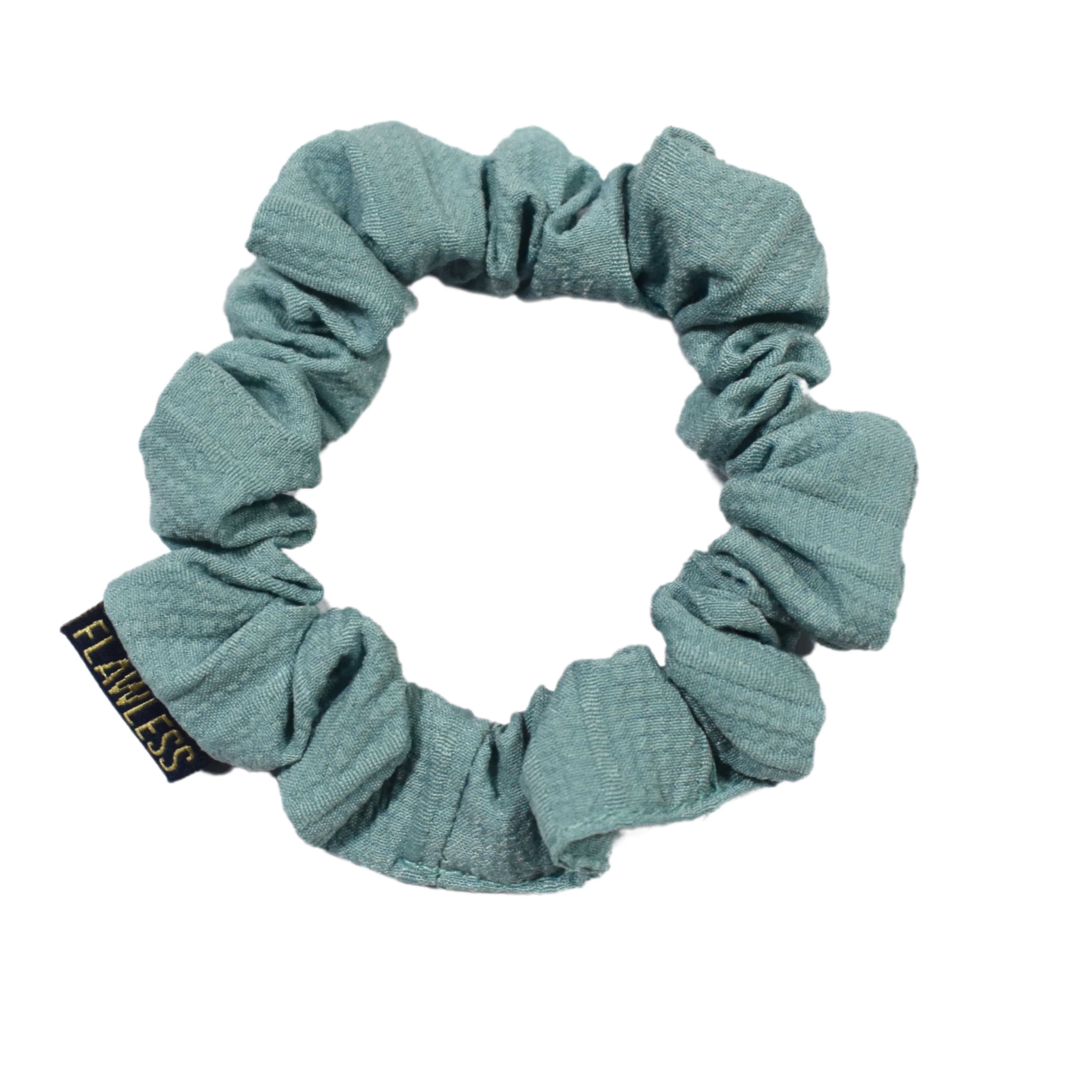 Flawless Soft Sugarcane-Crape Scrunchies -Set of 2 - Image 4