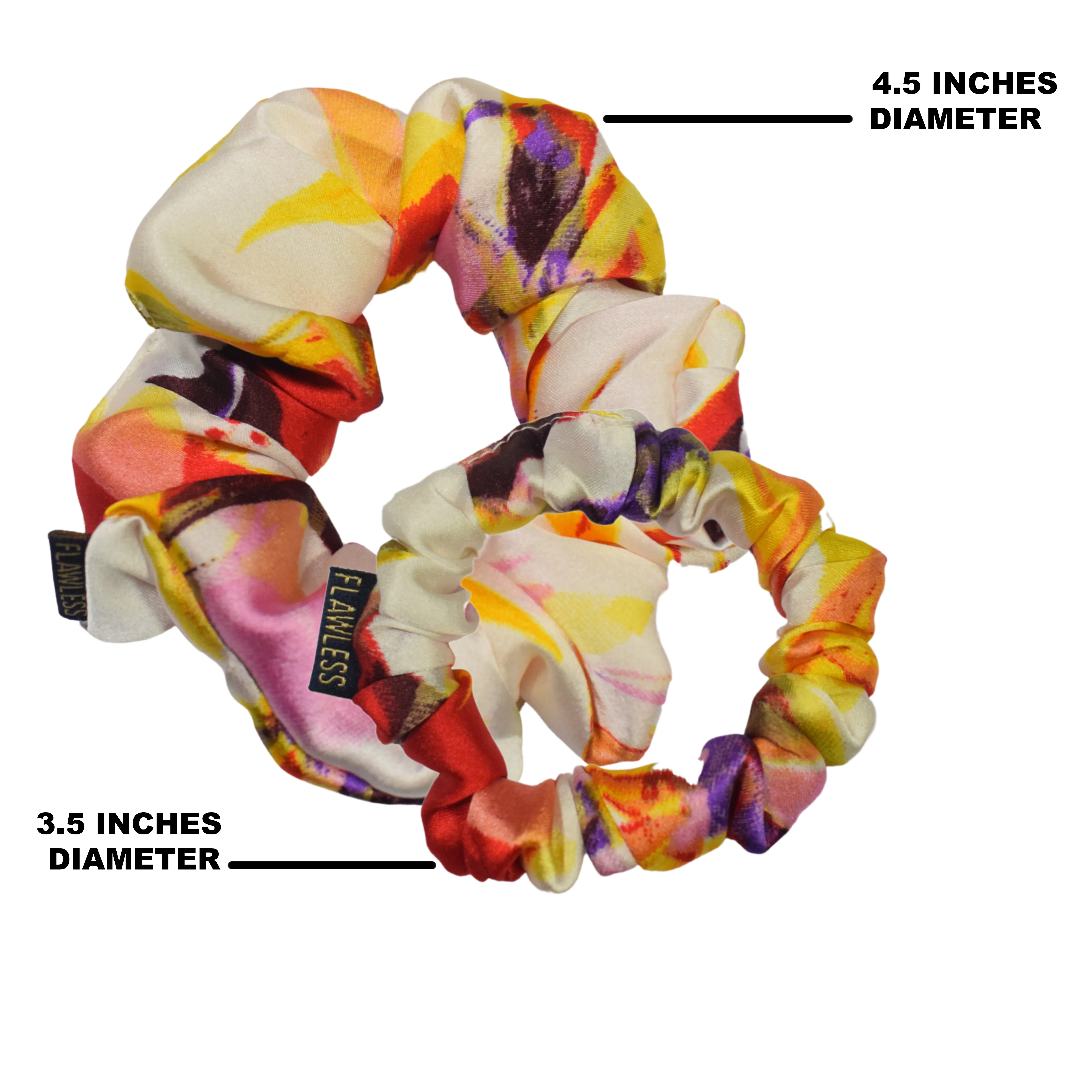 Flawless Stylish & Cute Hair Accessories Ties Scrunchies Ponytail Holders | Pack Of 2 - Image 6