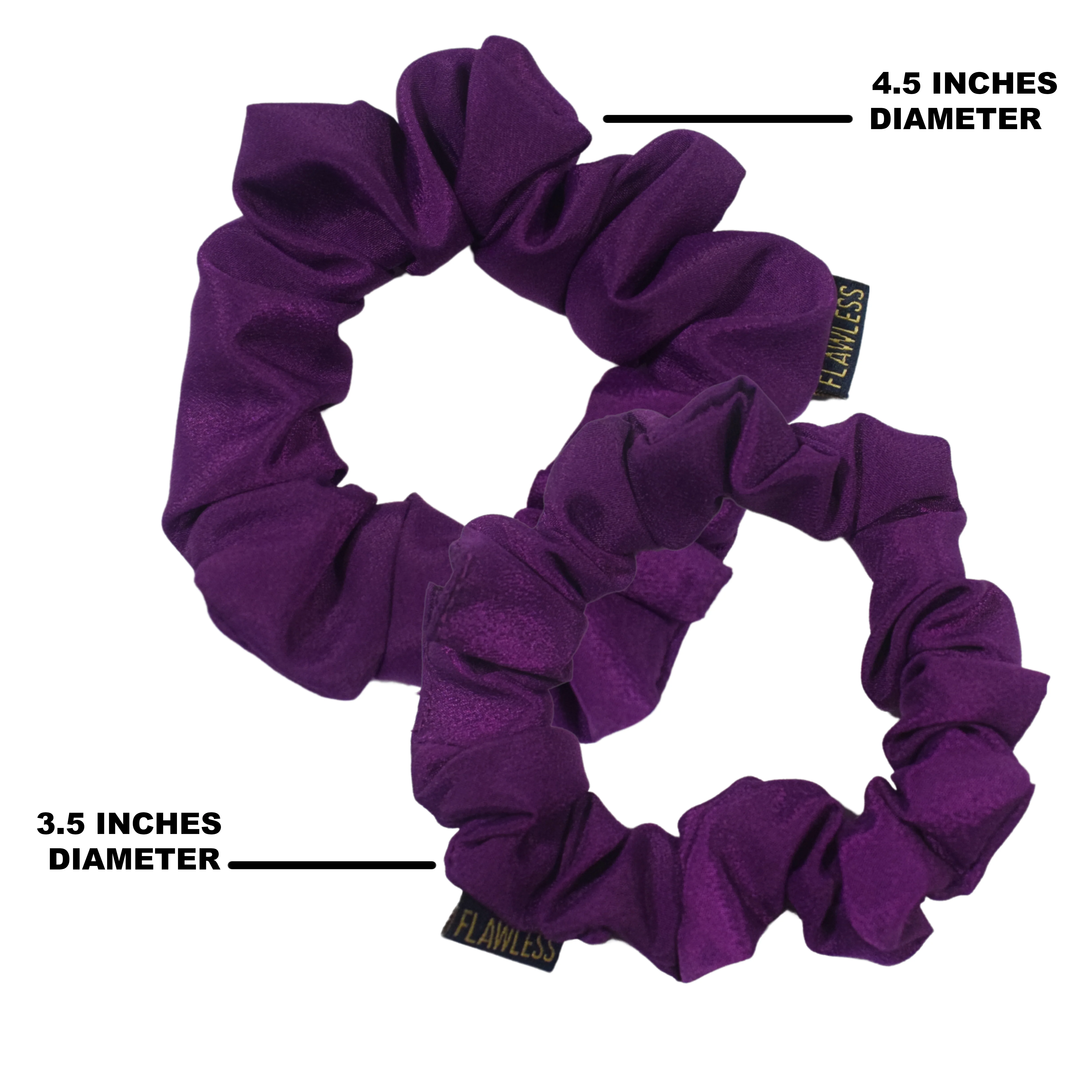Flawless Stylish & Cute Hair Accessories Ties Scrunchies Ponytail Holders | Pack Of 2 - Image 6