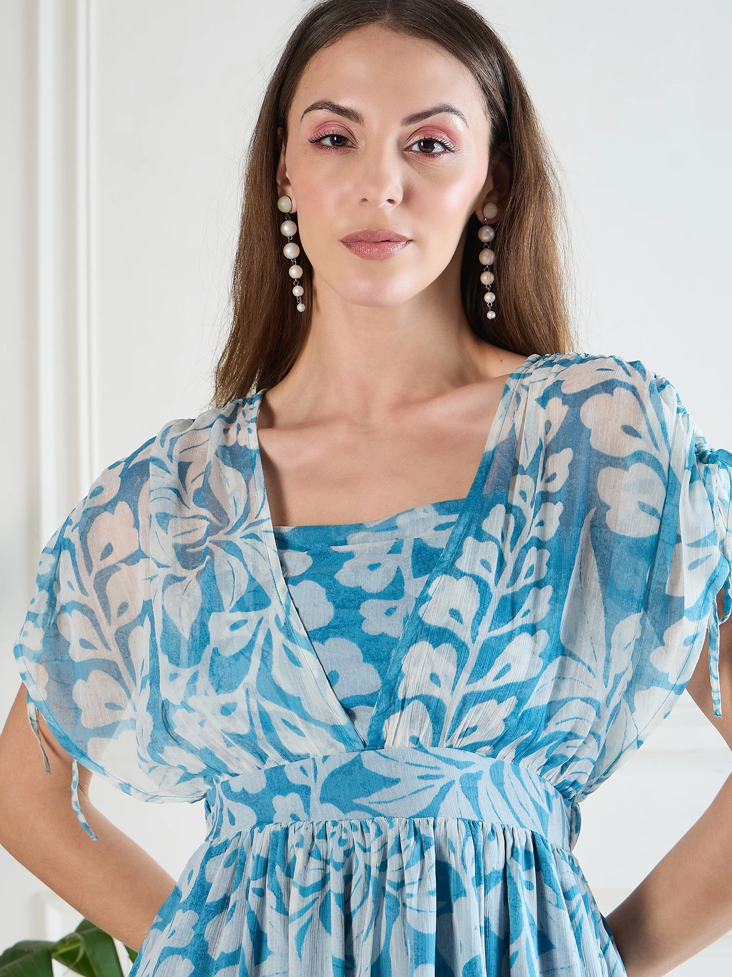 Flawless Trendy Fit And Flare Maxi Dress For Women | MARIGOLD - Image 7