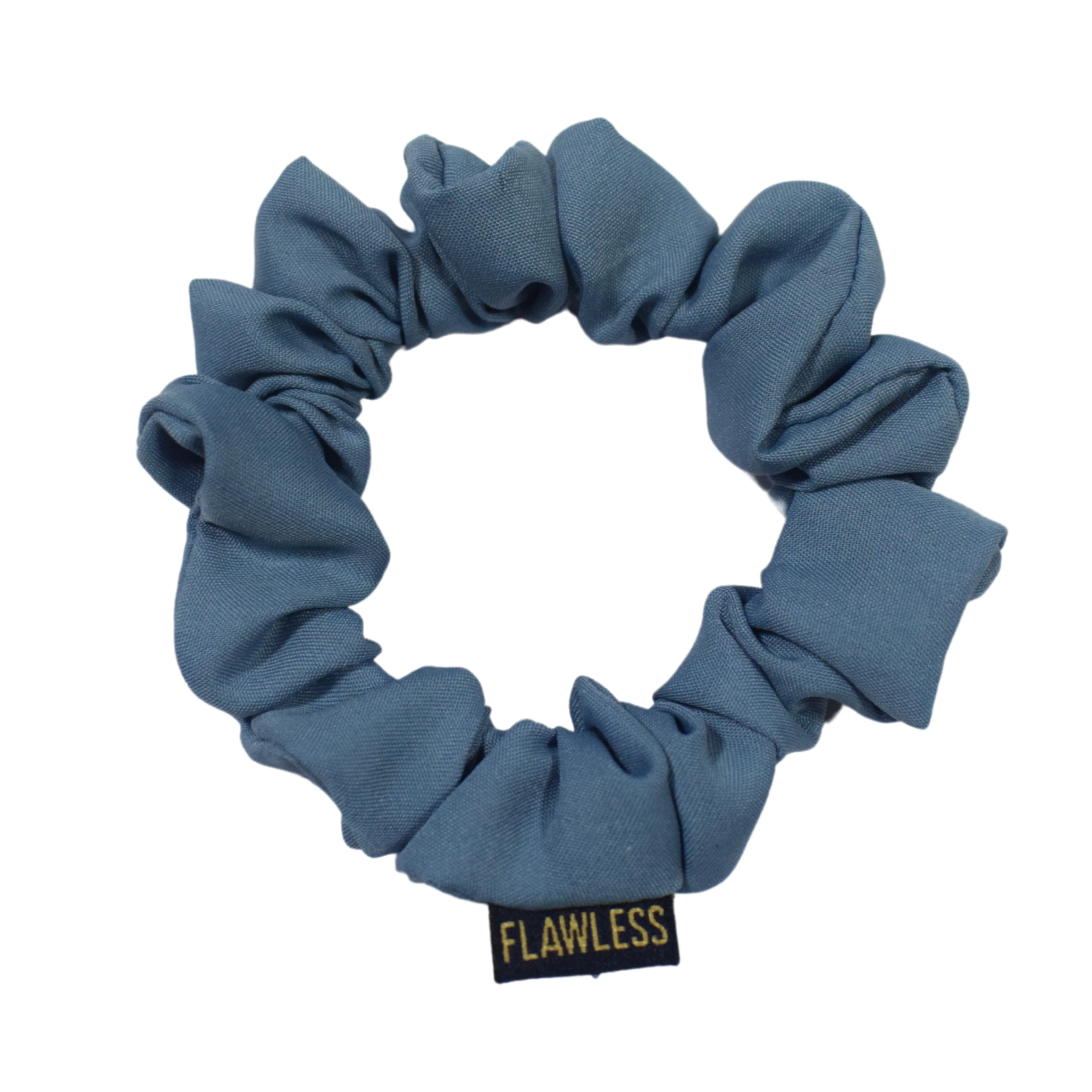 Flawless Blue Scrunchies in Polycrepe (Pack of 2) - Image 5
