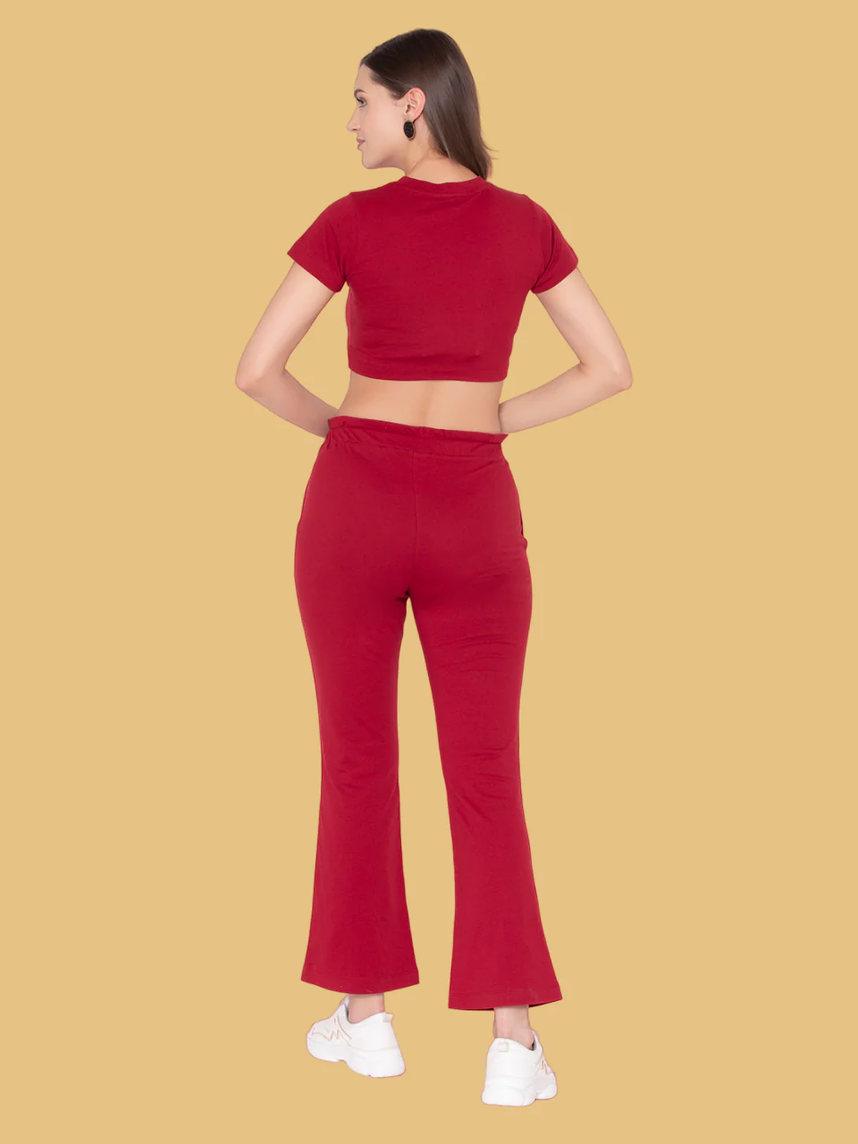 Flawless Women Maroon Top & Pant Co-Ord | CALLA - Image 2