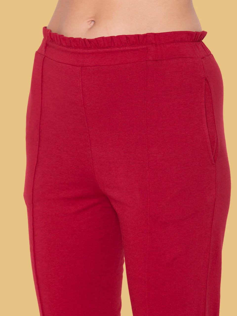 Flawless Women Maroon Top & Pant Co-Ord | CALLA - Image 4