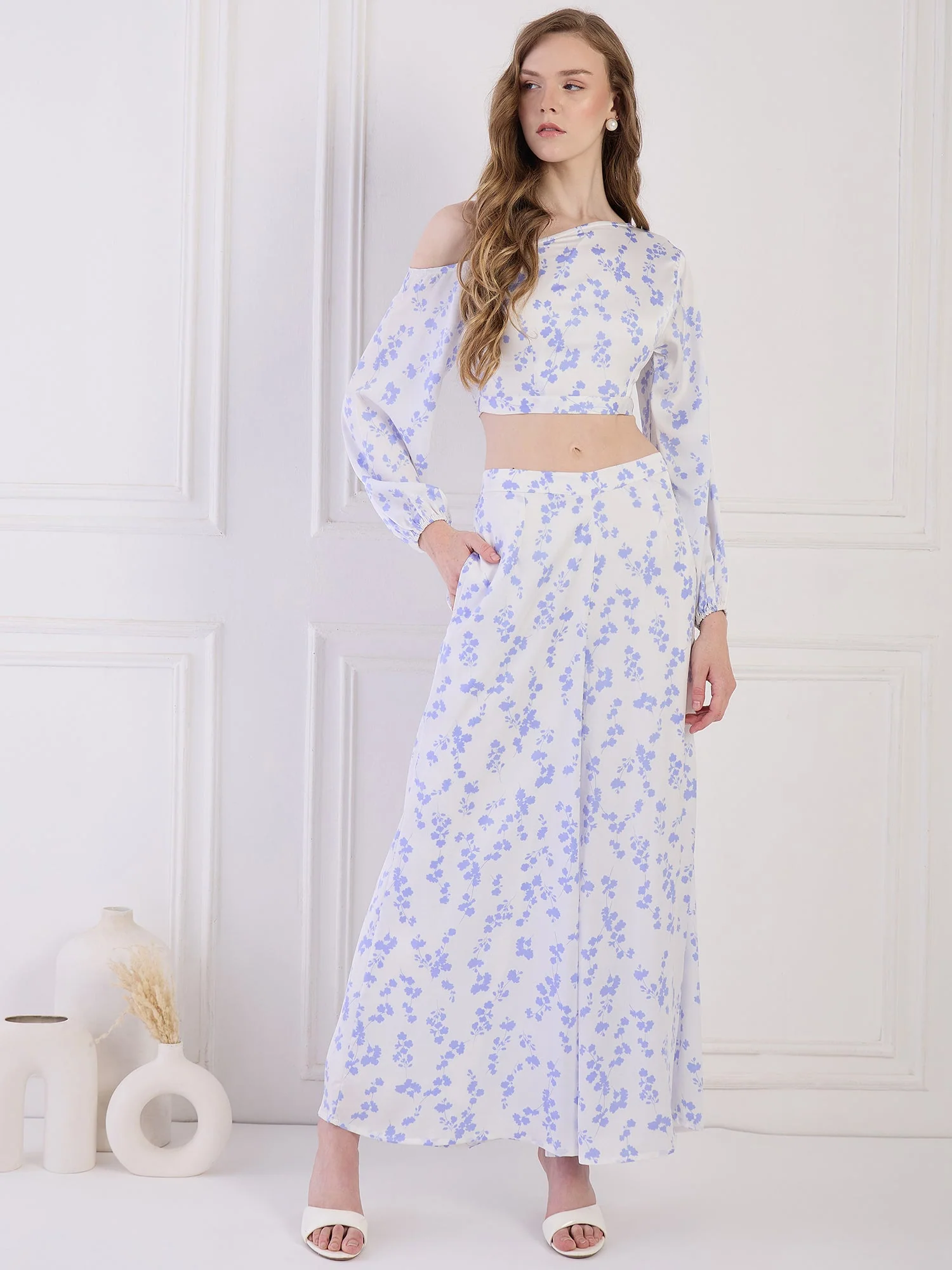 Flawless Women One Shoulder Top & Pant Co-Ord Set | SATURN - Image 6
