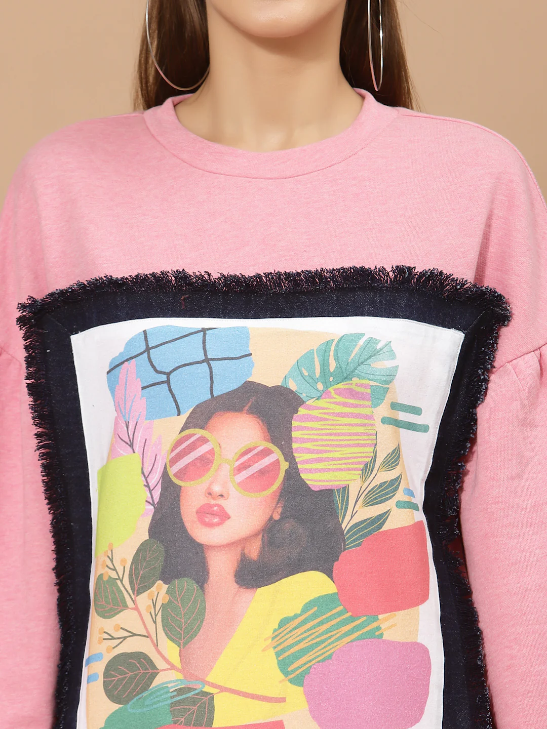 Flawless Women Pink Cotton T-Shirt Dress | JESSICA - Image 3