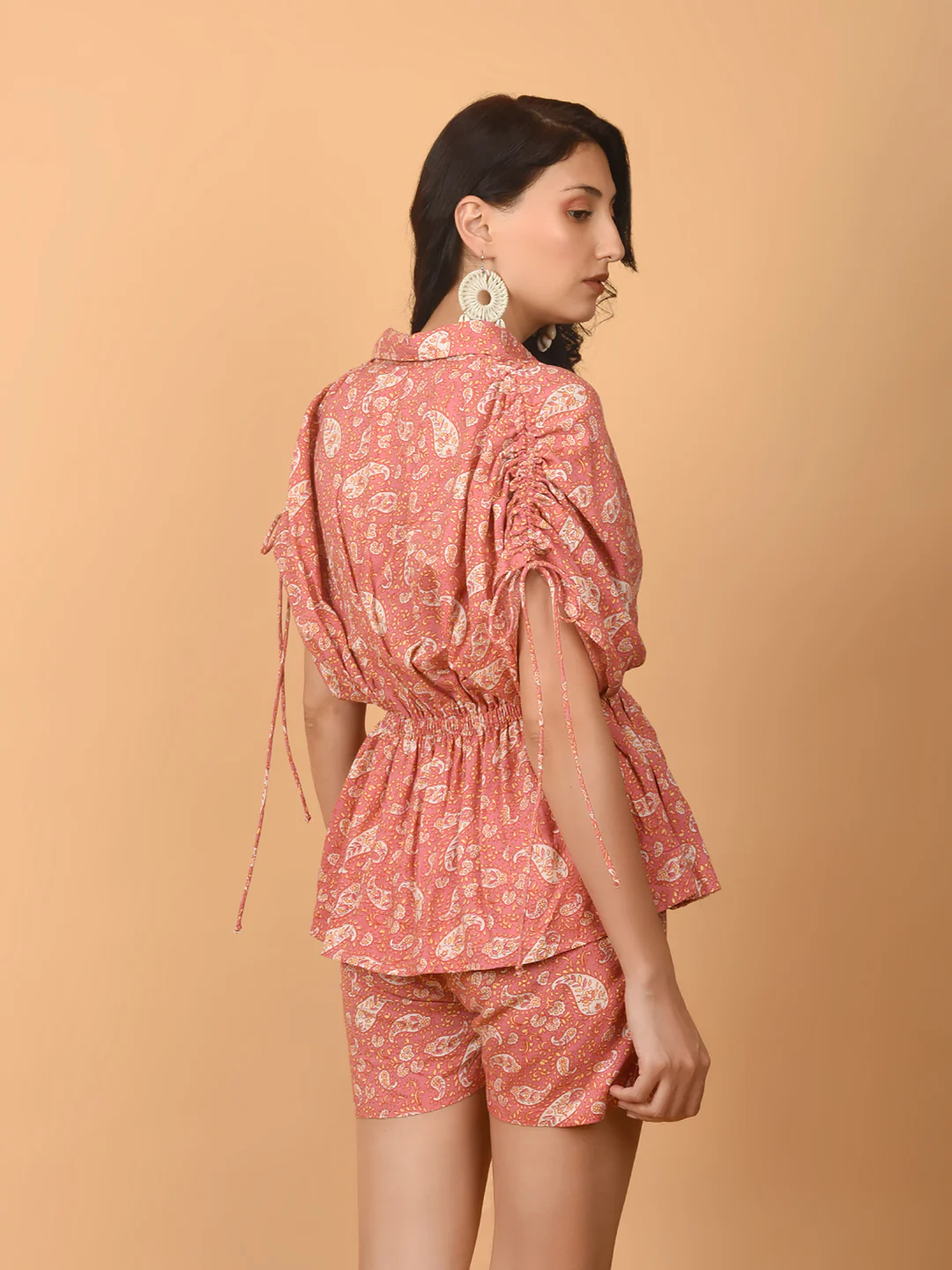 Flawless Women Pink Printed Co-Ord Sets | AMAYRA - Image 3