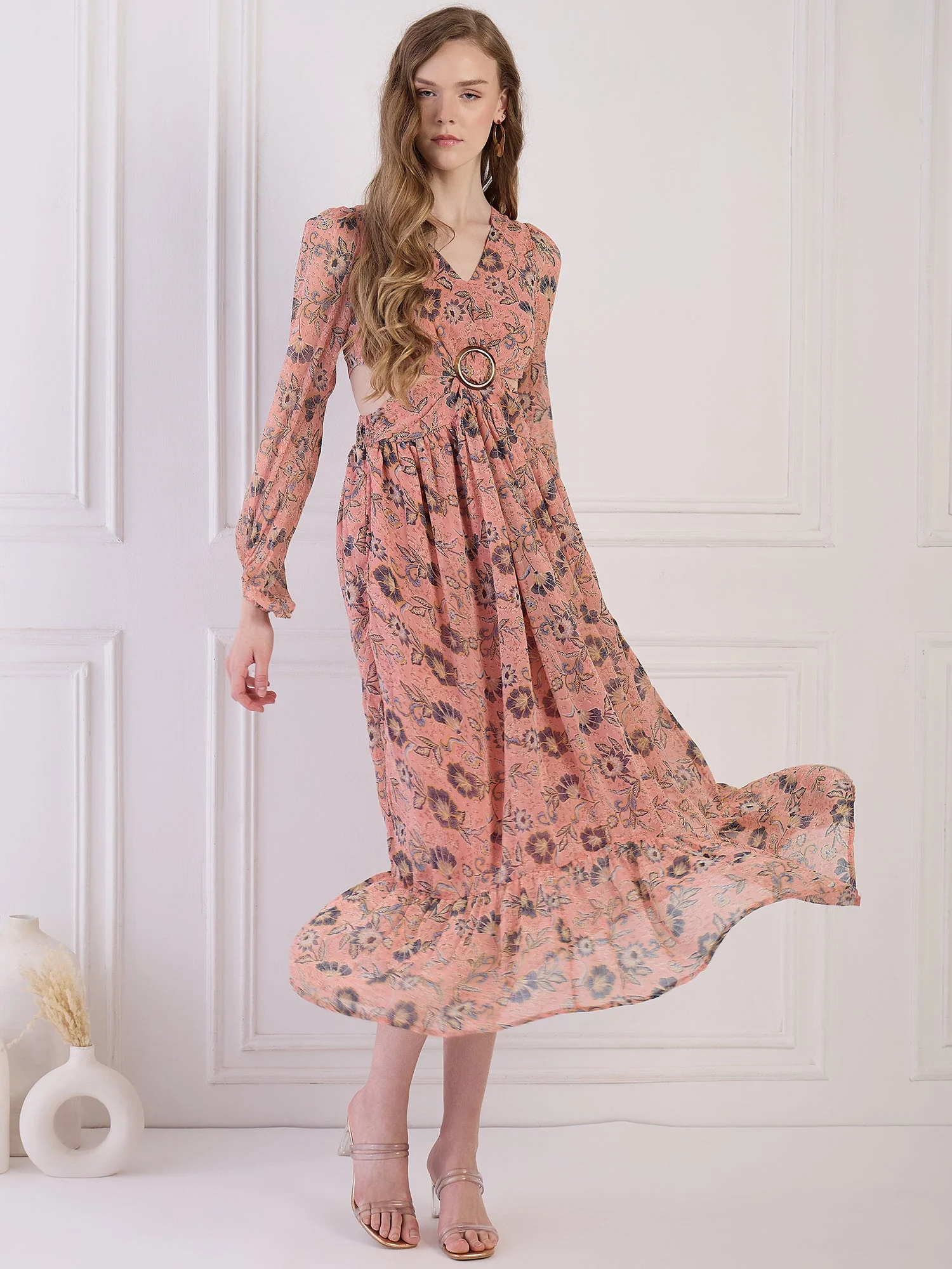 Flawless Trendy Cut-Out Party Dress for Women | MONICA - Image 2