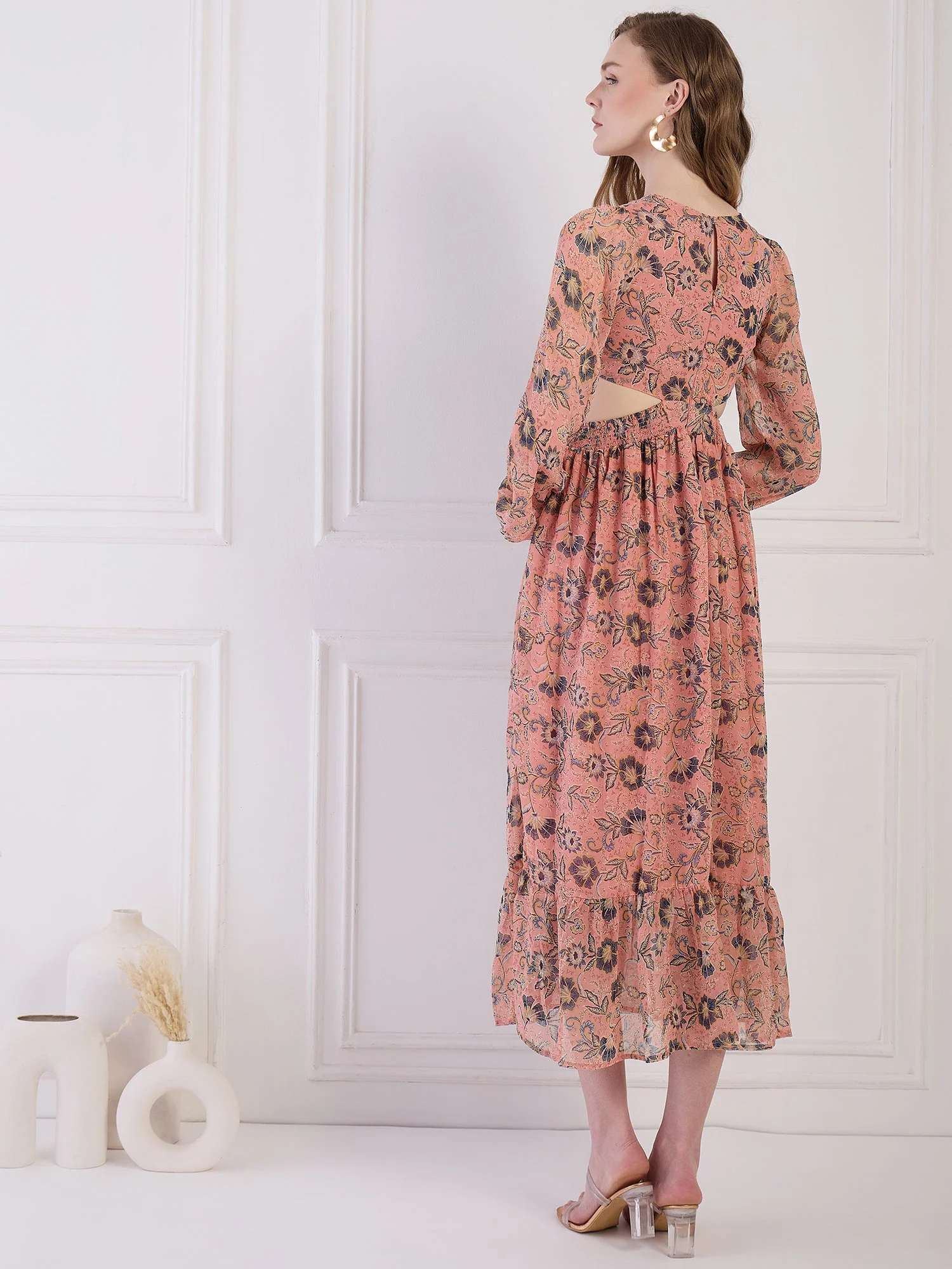Flawless Trendy Cut-Out Party Dress for Women | MONICA - Image 6